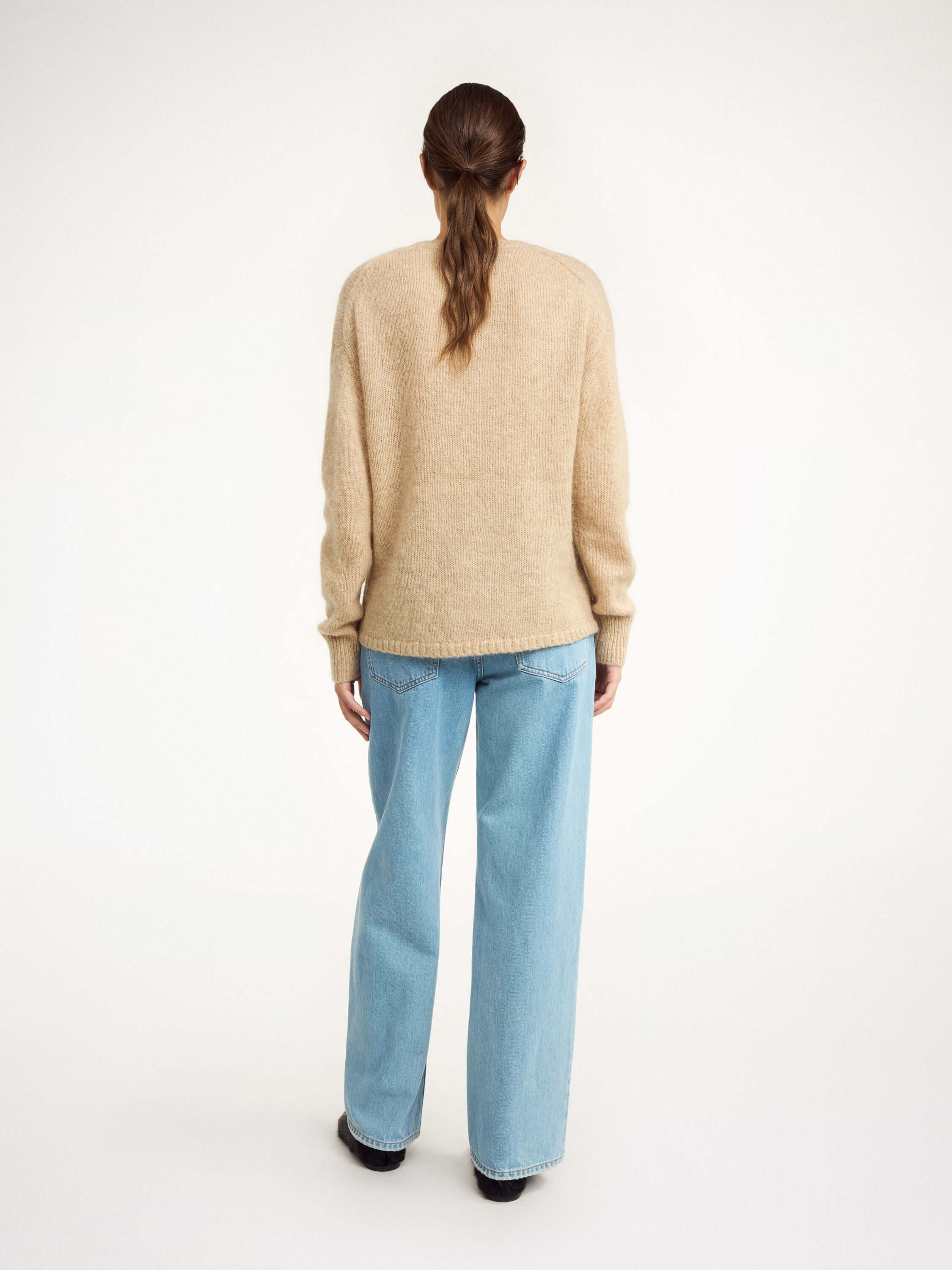 Briella mohair-blend sweater