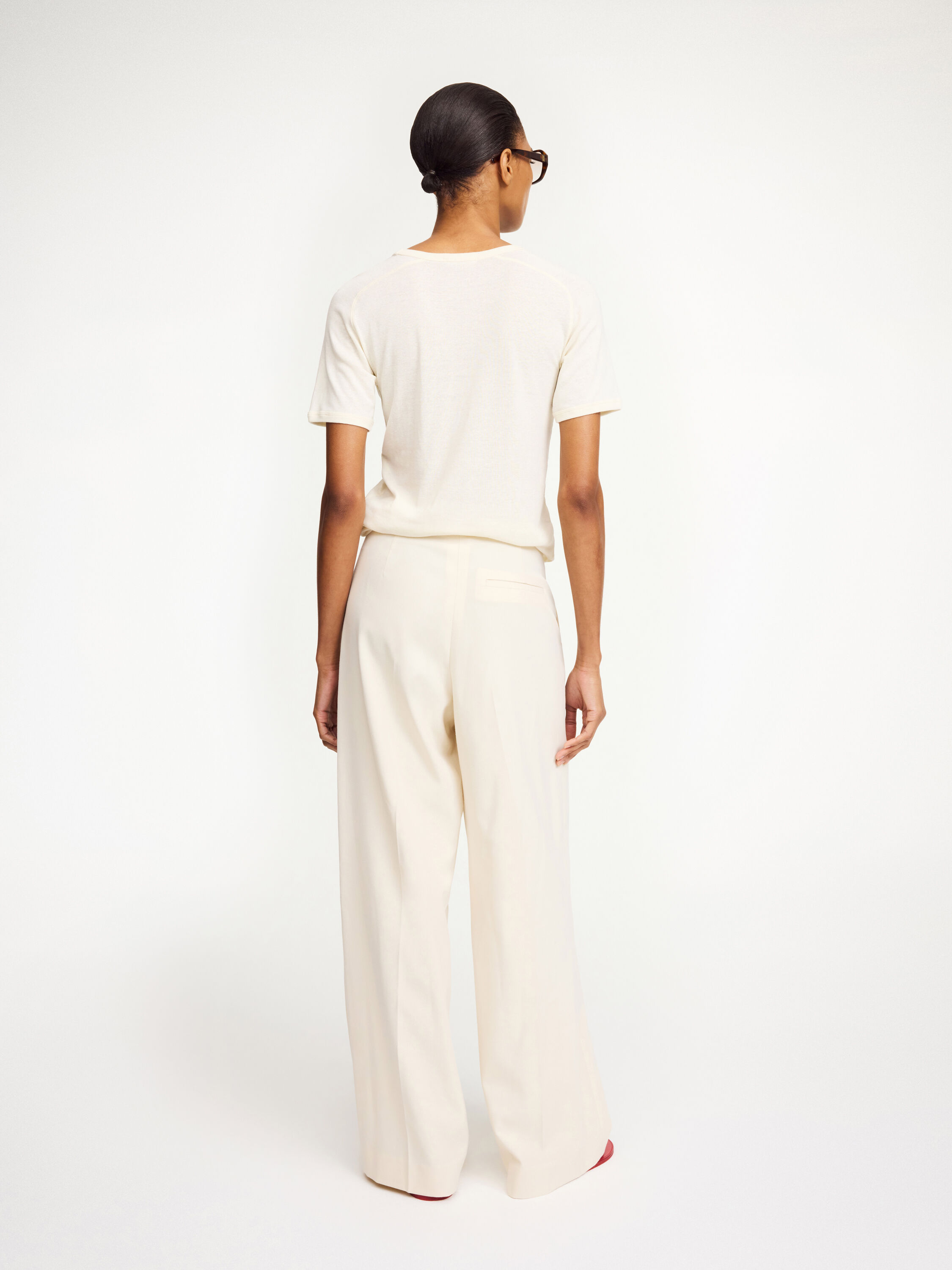 Cymbaria high-waist trousers