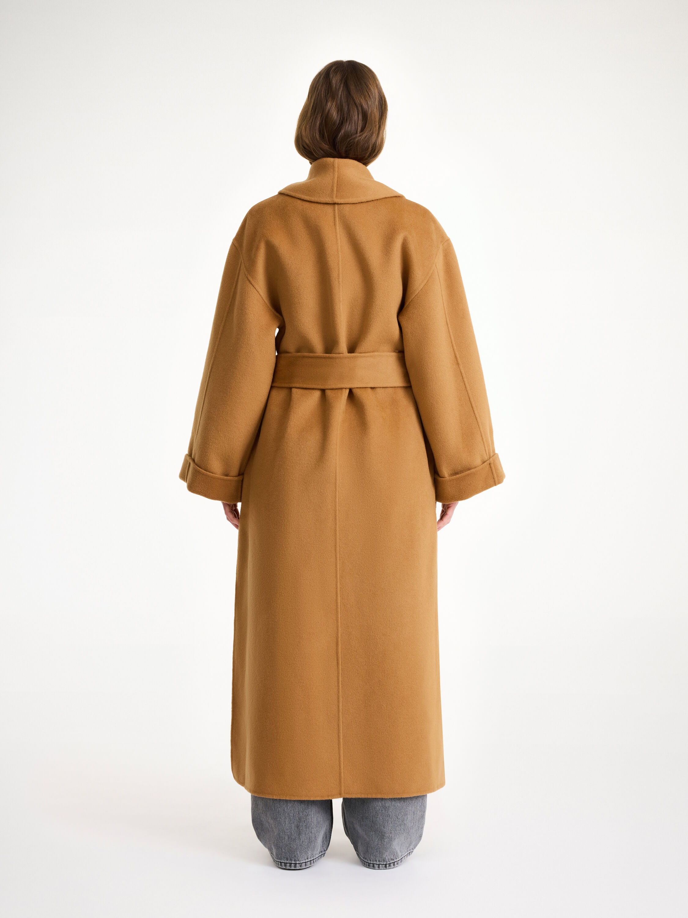 Shawl wool coat best sale