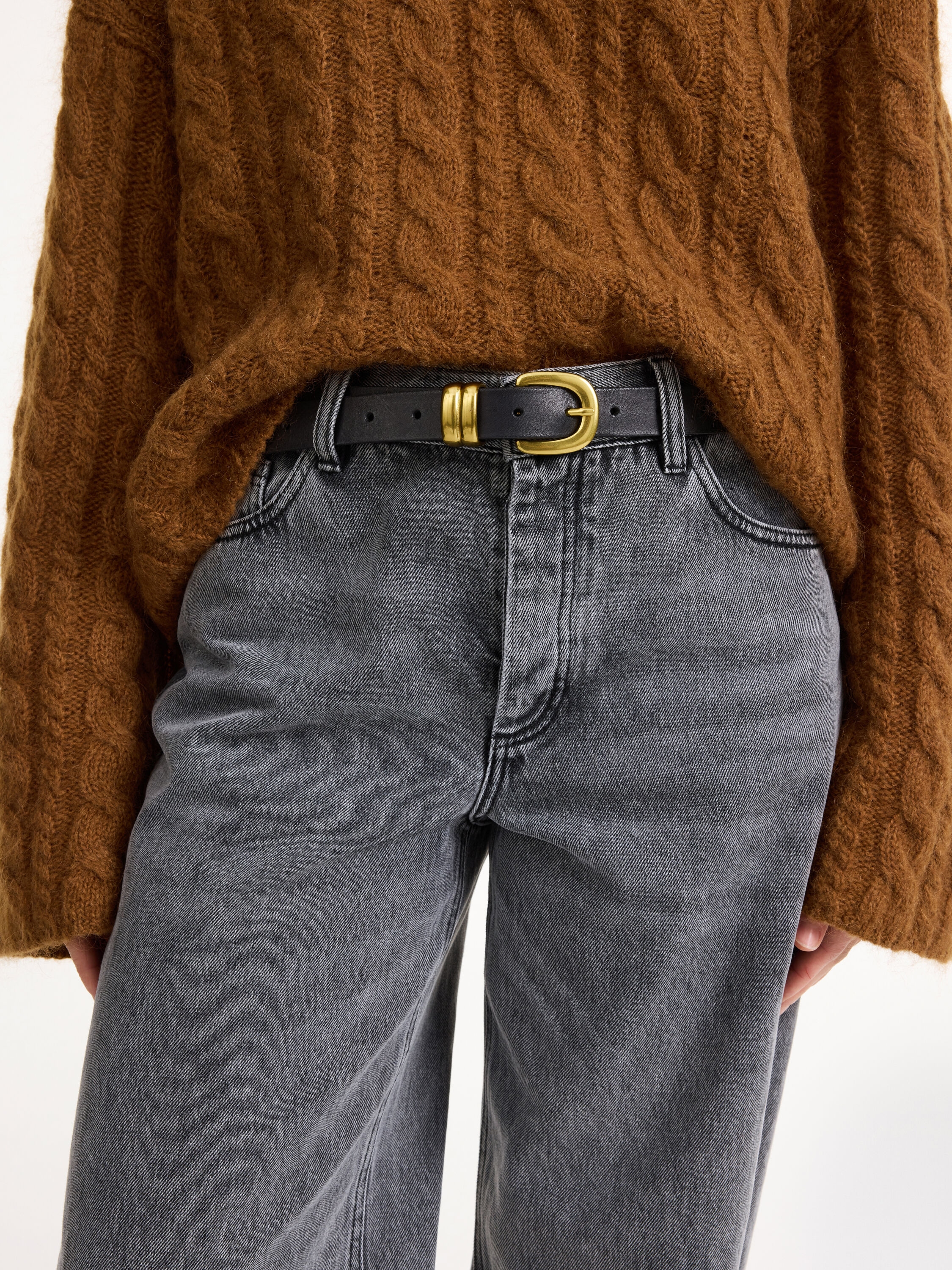 Zoilo leather belt
