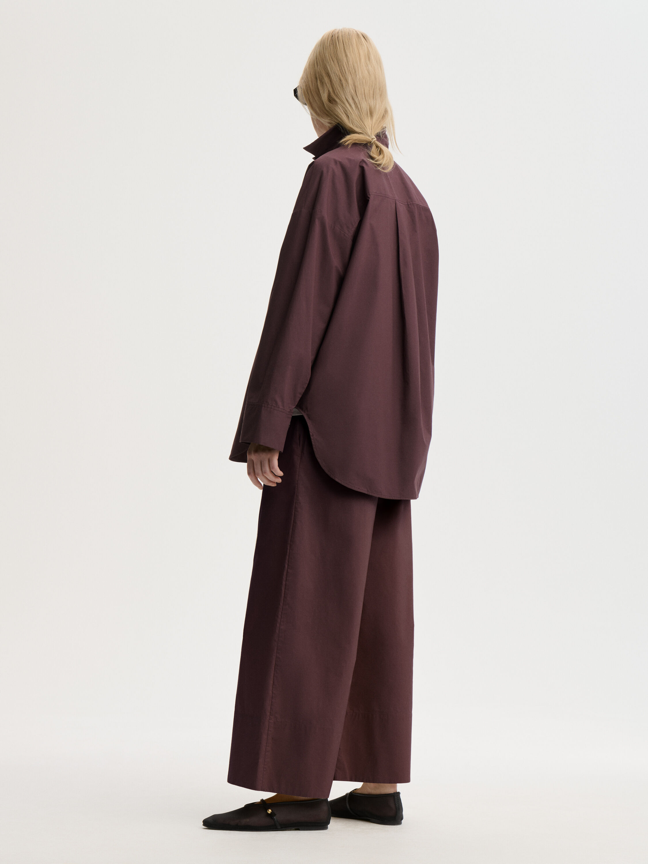 Luisa high-waist trousers