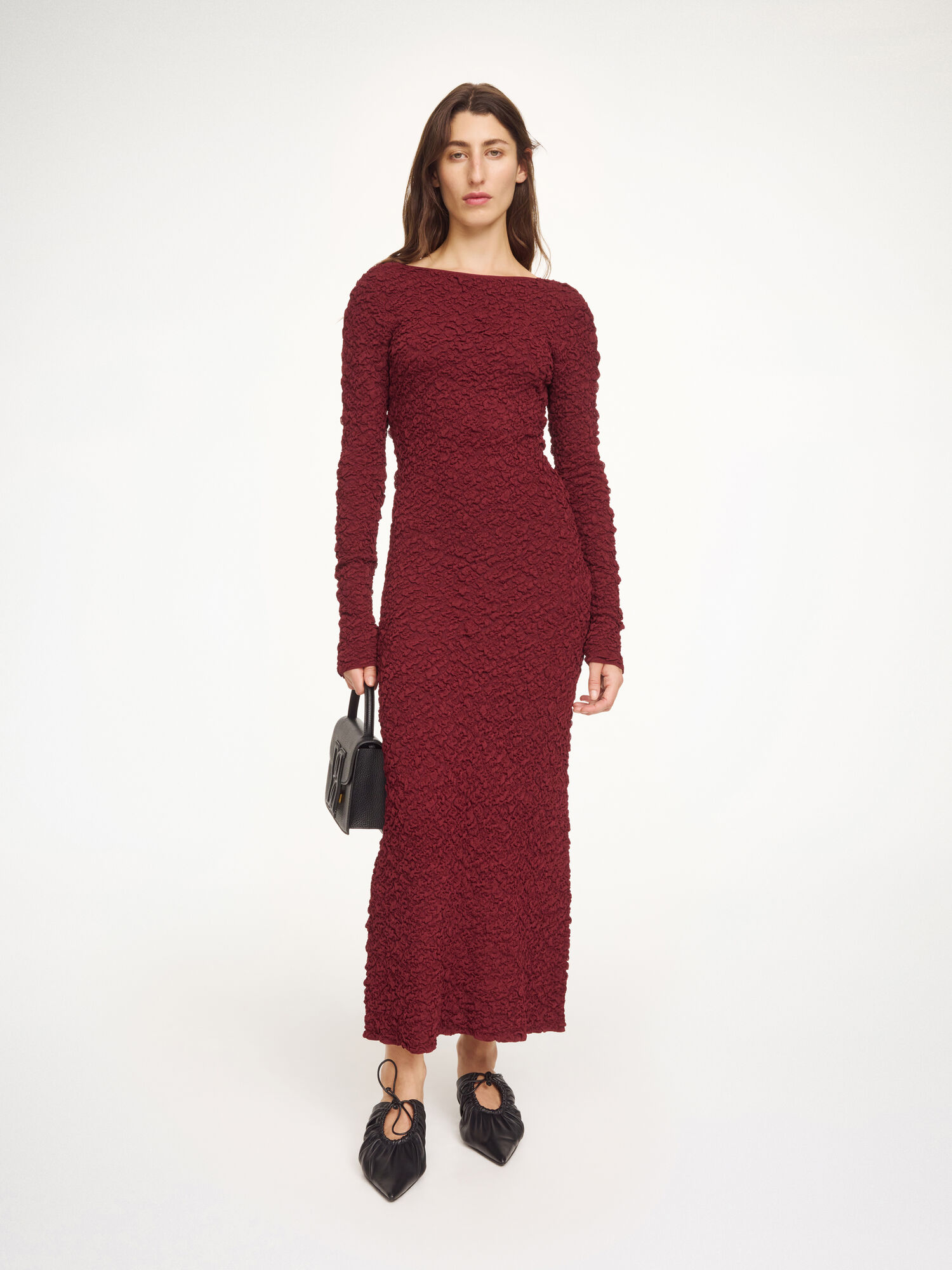venus knit dress Venus Fisherman Sweater Dress Ivory Cable Knit Long Sleeve Women's Size M