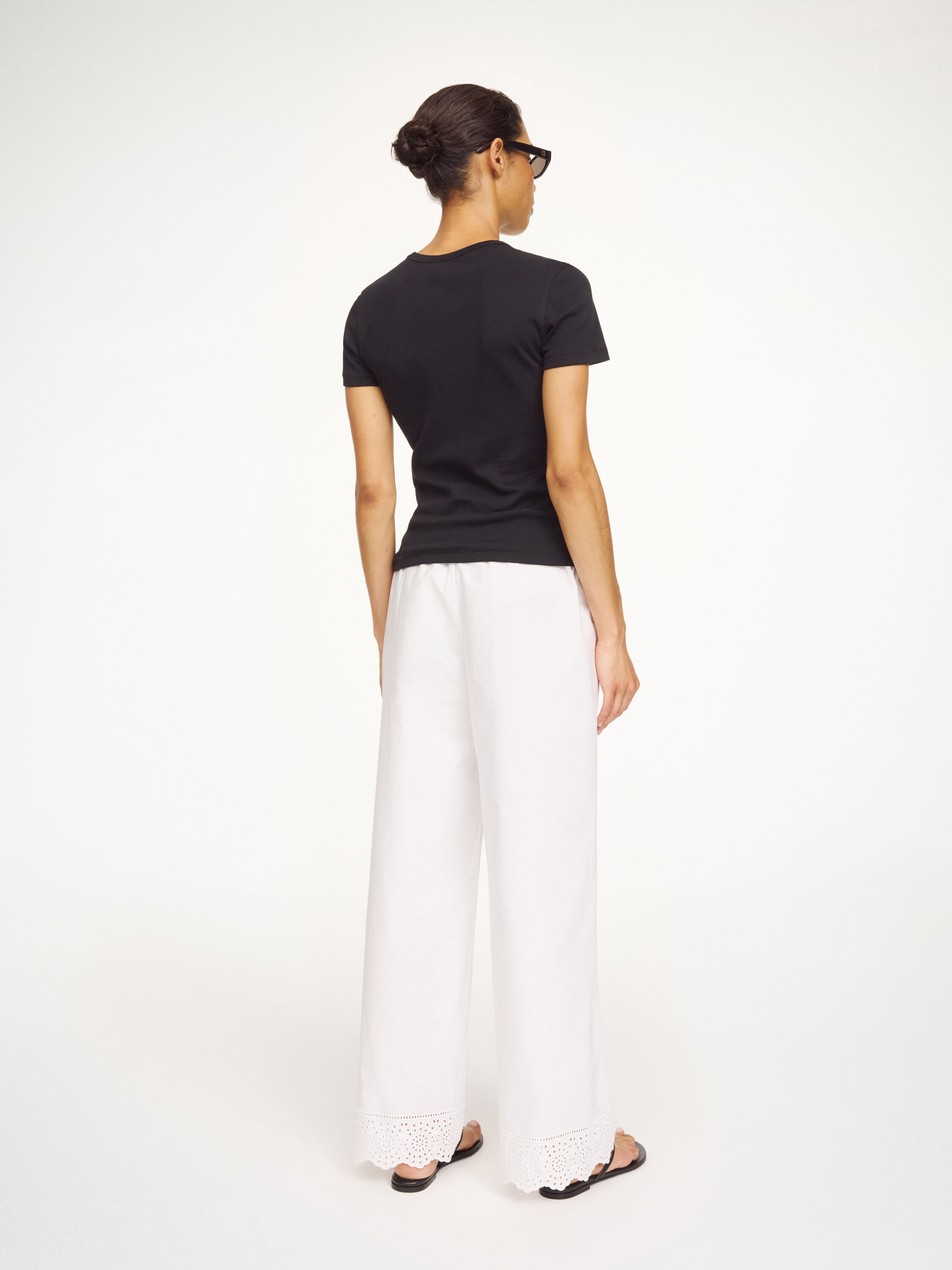 Pantalon en coton bio Gretana