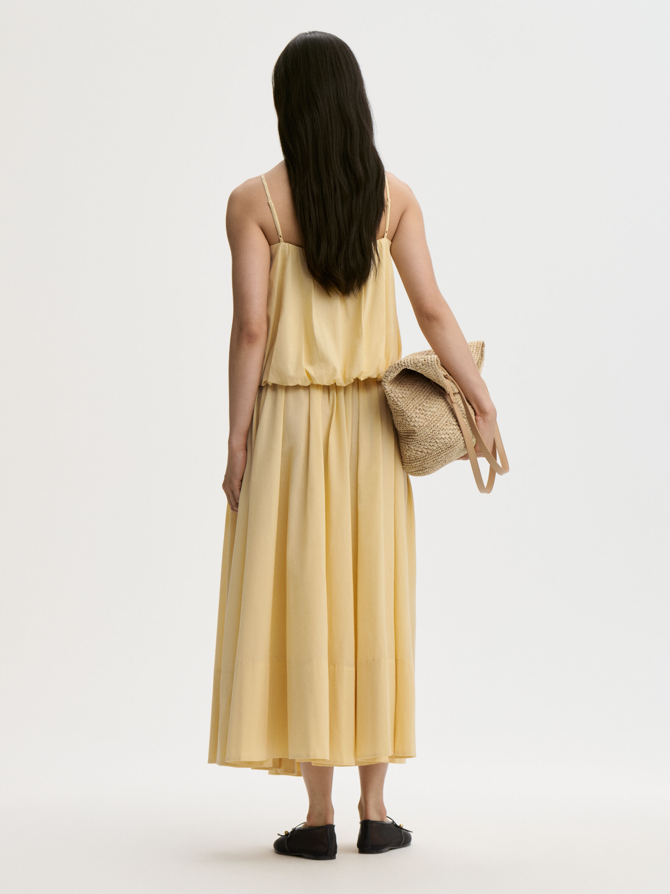 EXCLUSIVE: Pheo Voile organic cotton maxi skirt