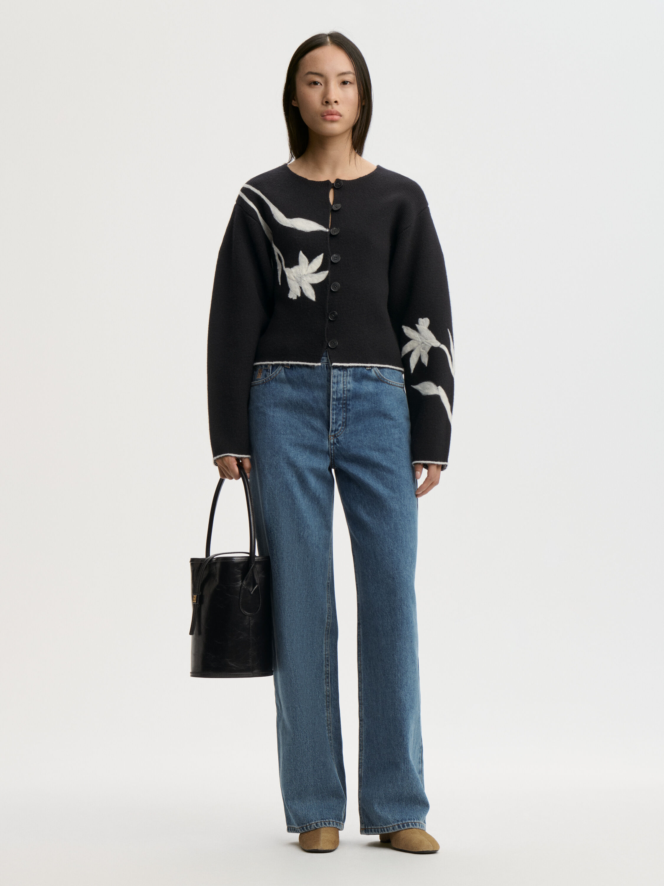 Kallea wool cardigan