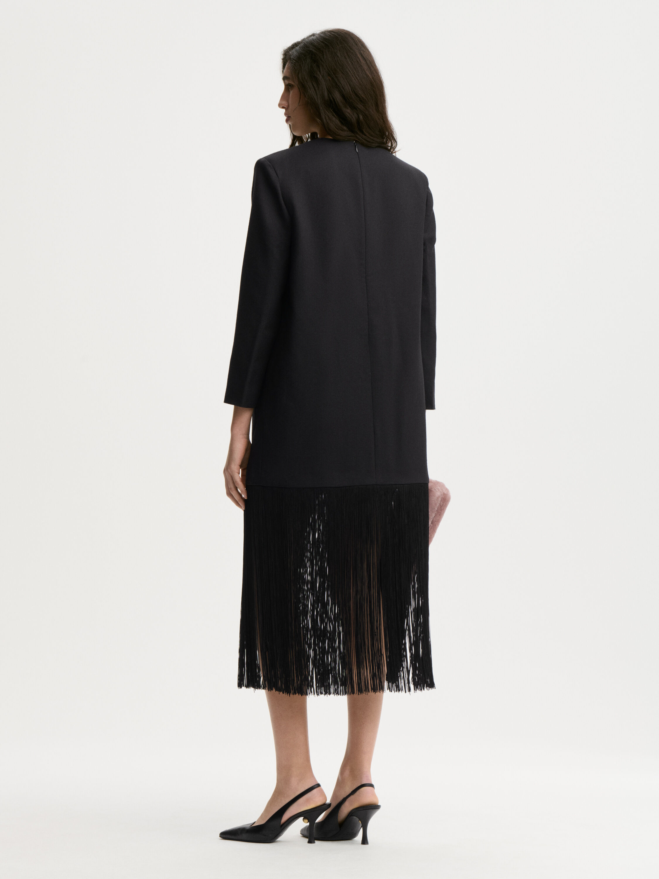 Mella wool mini dress