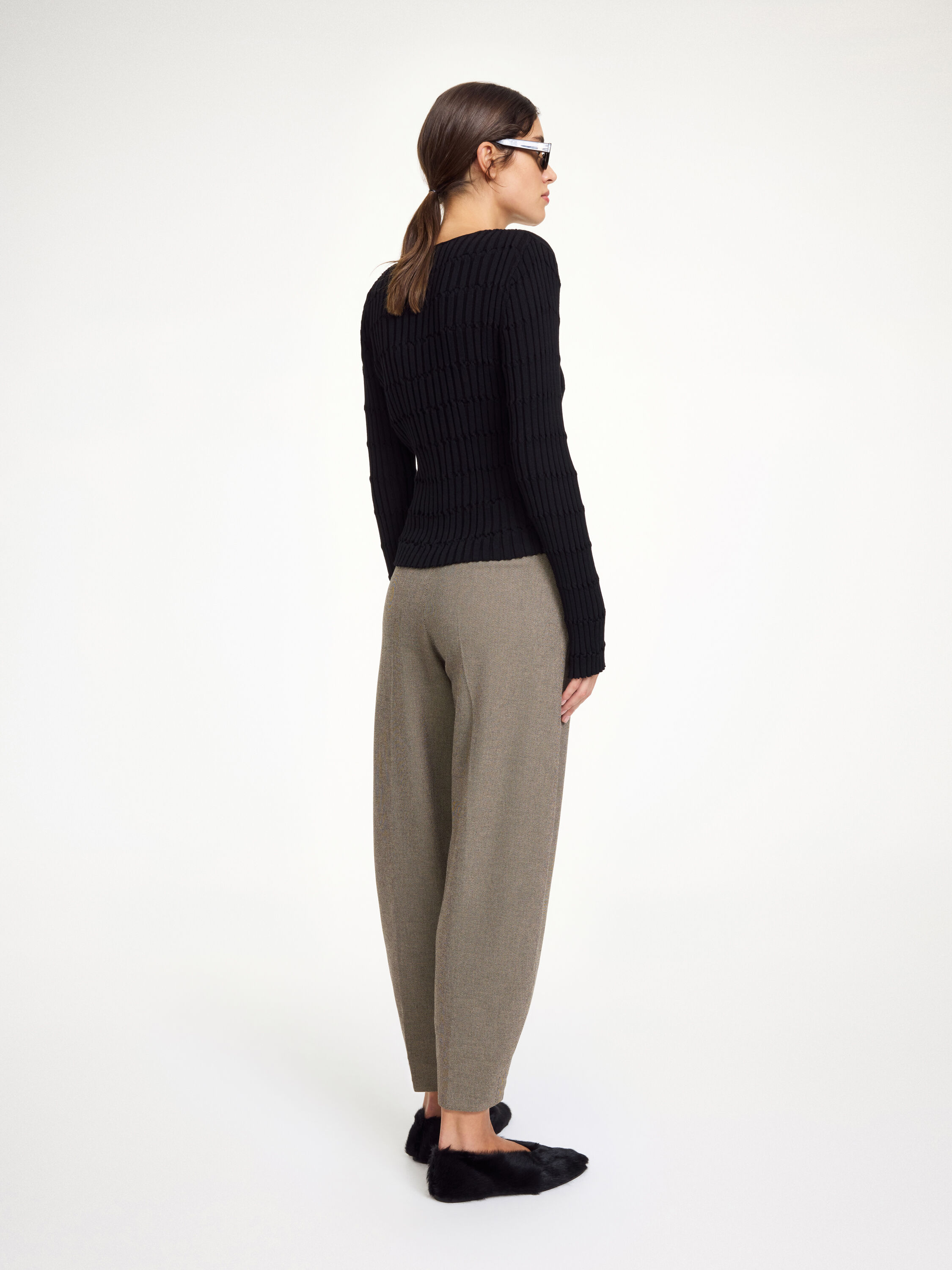 Charlie high-waist trousers