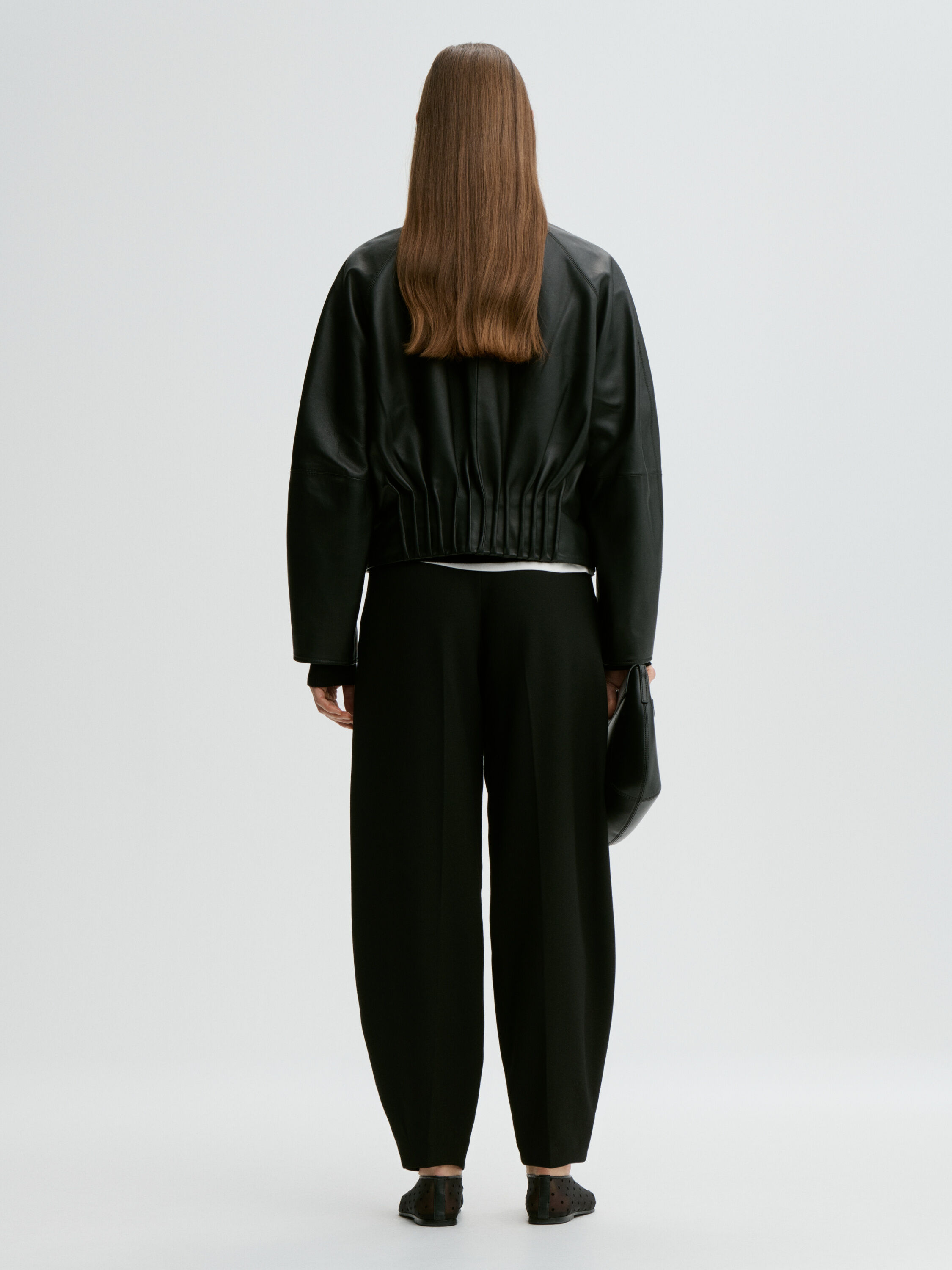 EXCLUSIVE: Suzanne leather jacket