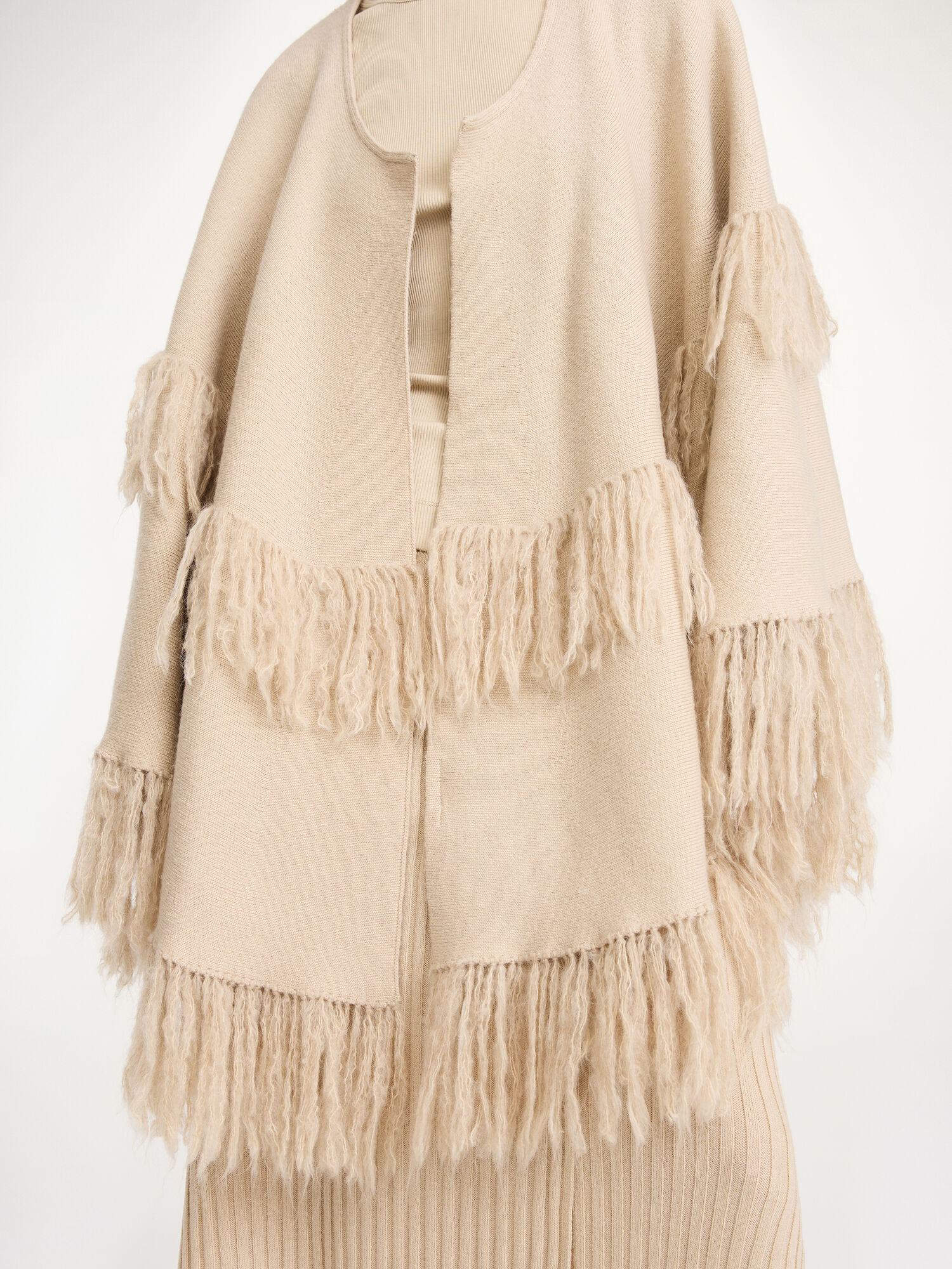 Dixi wool poncho