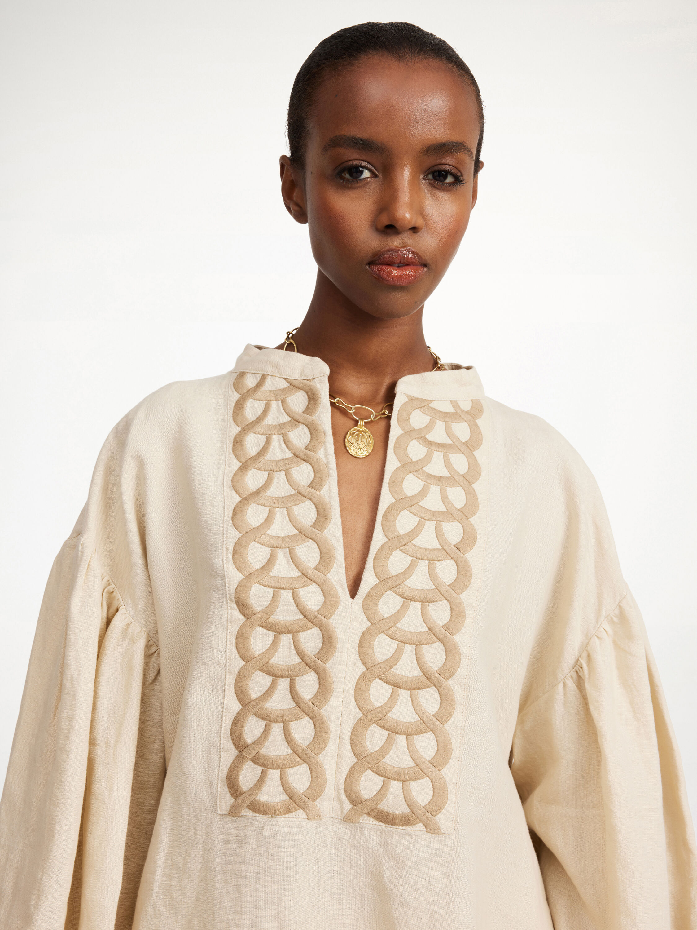 Carmesi Light Linen Blouse main image 0