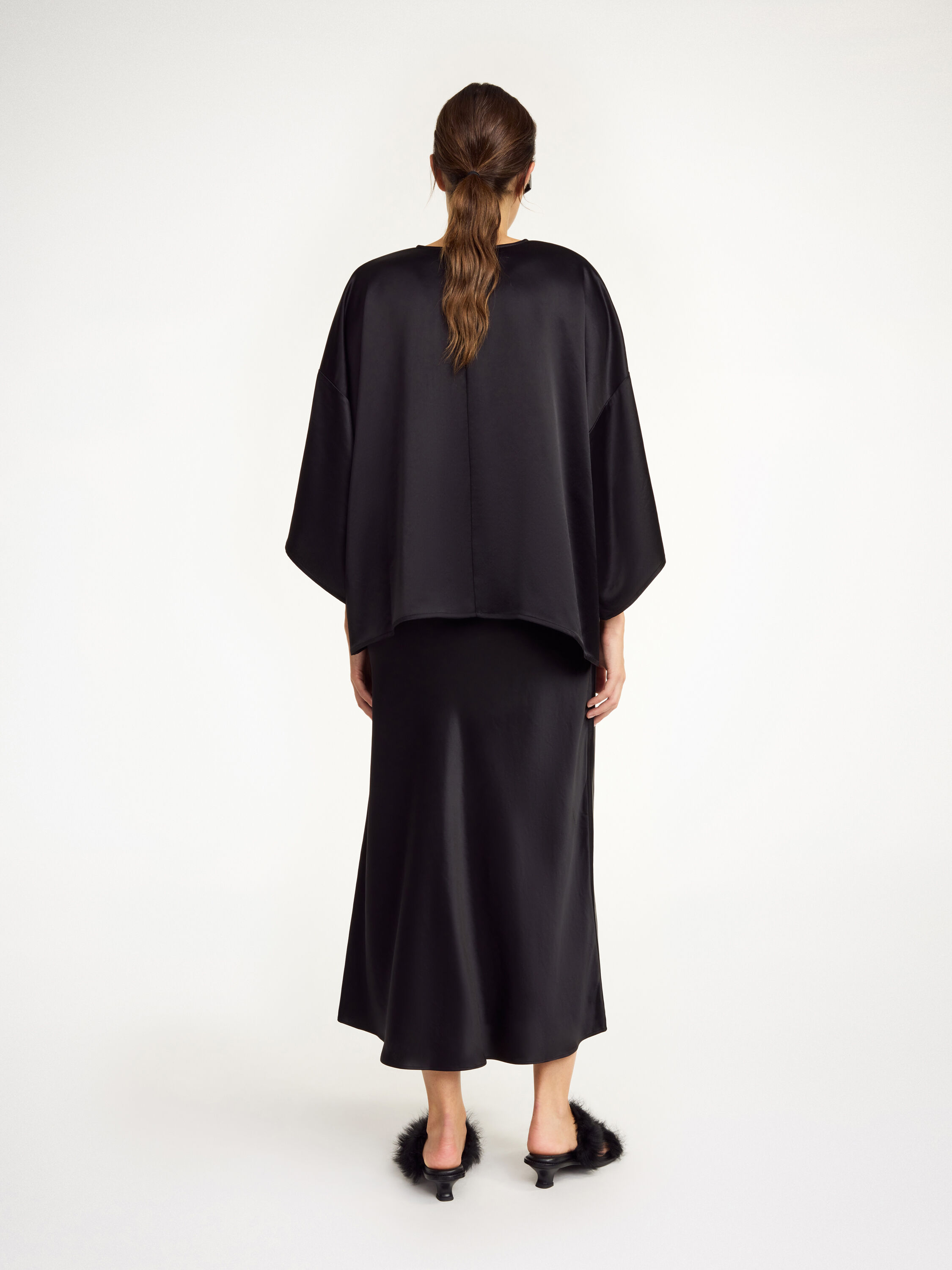 ワンピース BY MALENE BIRGER Women Mid Skirts Q71797007 46164 050 BLACK Boshan midi skirt - Buy Skirts online | By Malene Birger