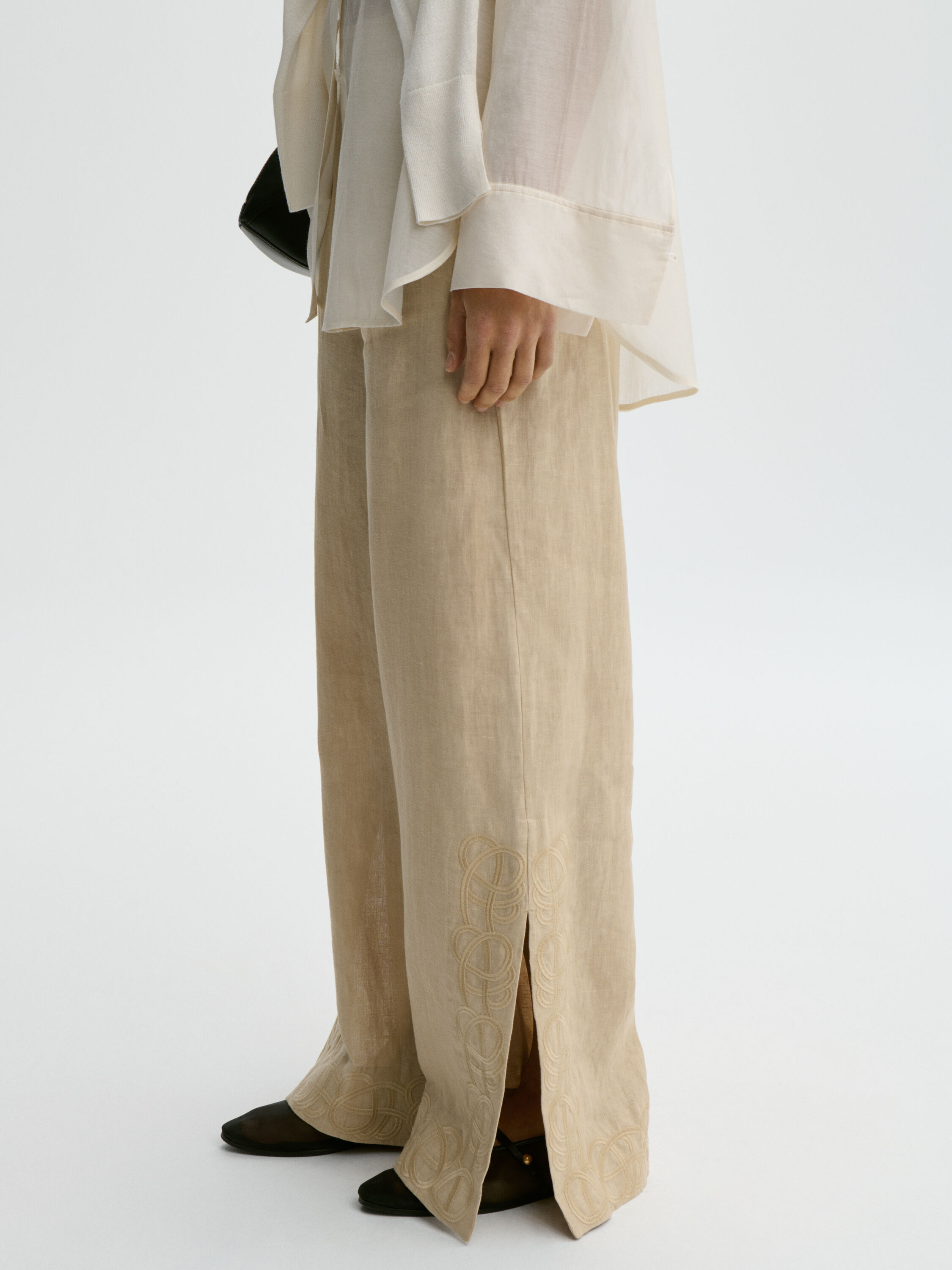 Michelle linen trousers