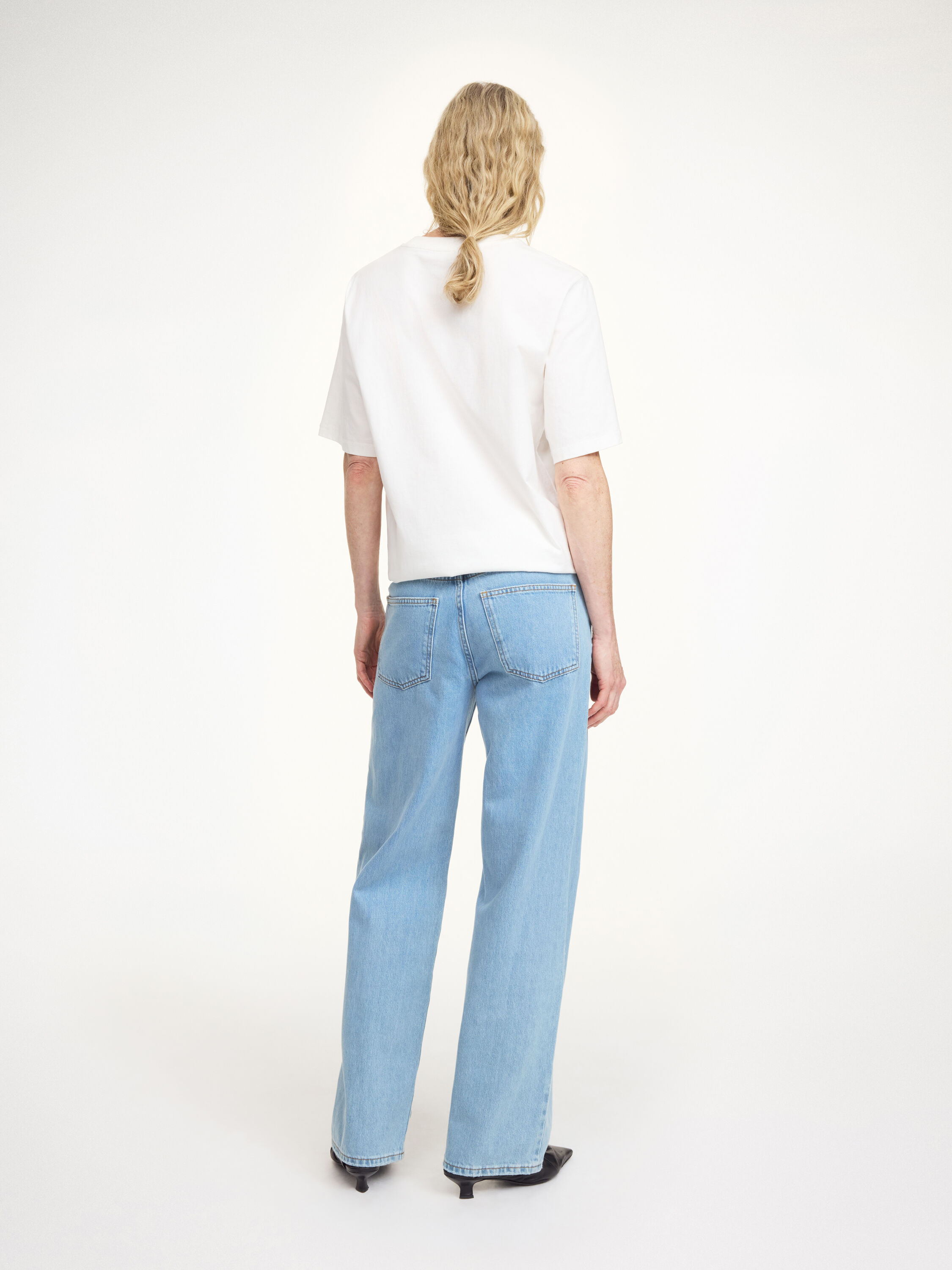 デニム・ジーパン BY MALENE BIRGER Women Denim Pants VINOLA 23L BLUE Vinola organic cotton jeans - Buy Denim online | By Malene