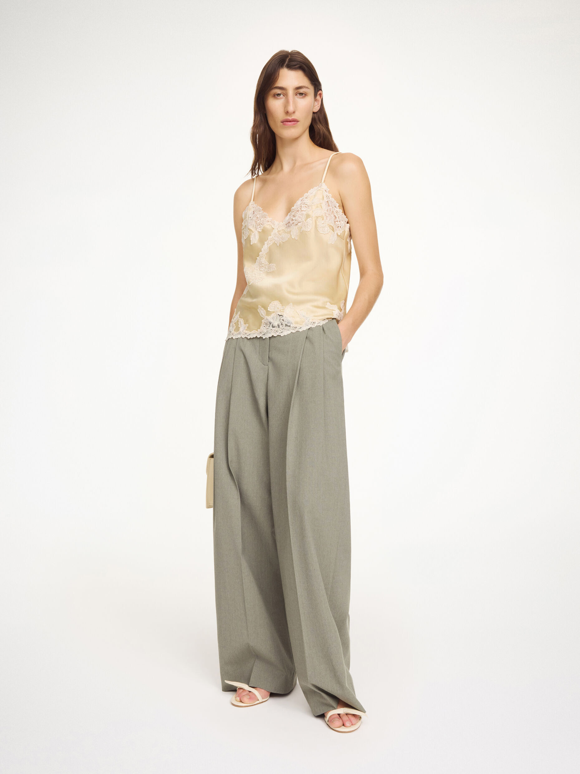 Madeleine satin top