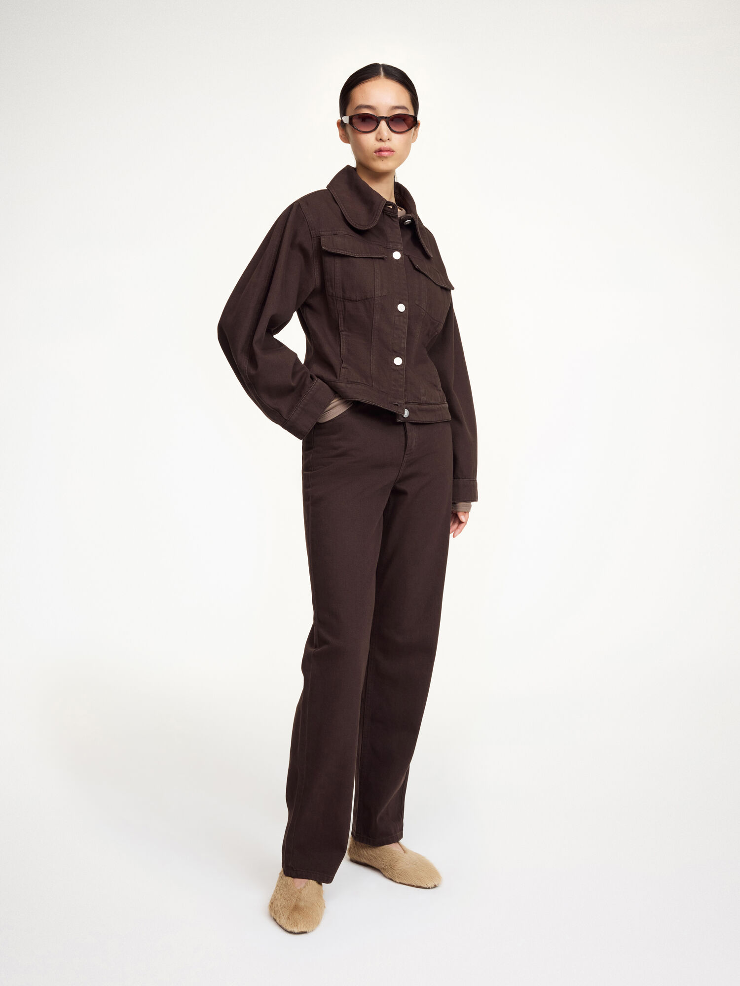 Villies organic cotton denim jacket - Buy Outerwear online | By Malene Birger Villies organic cotton denim jacket - Buy Outerwear online | By Malene Birger