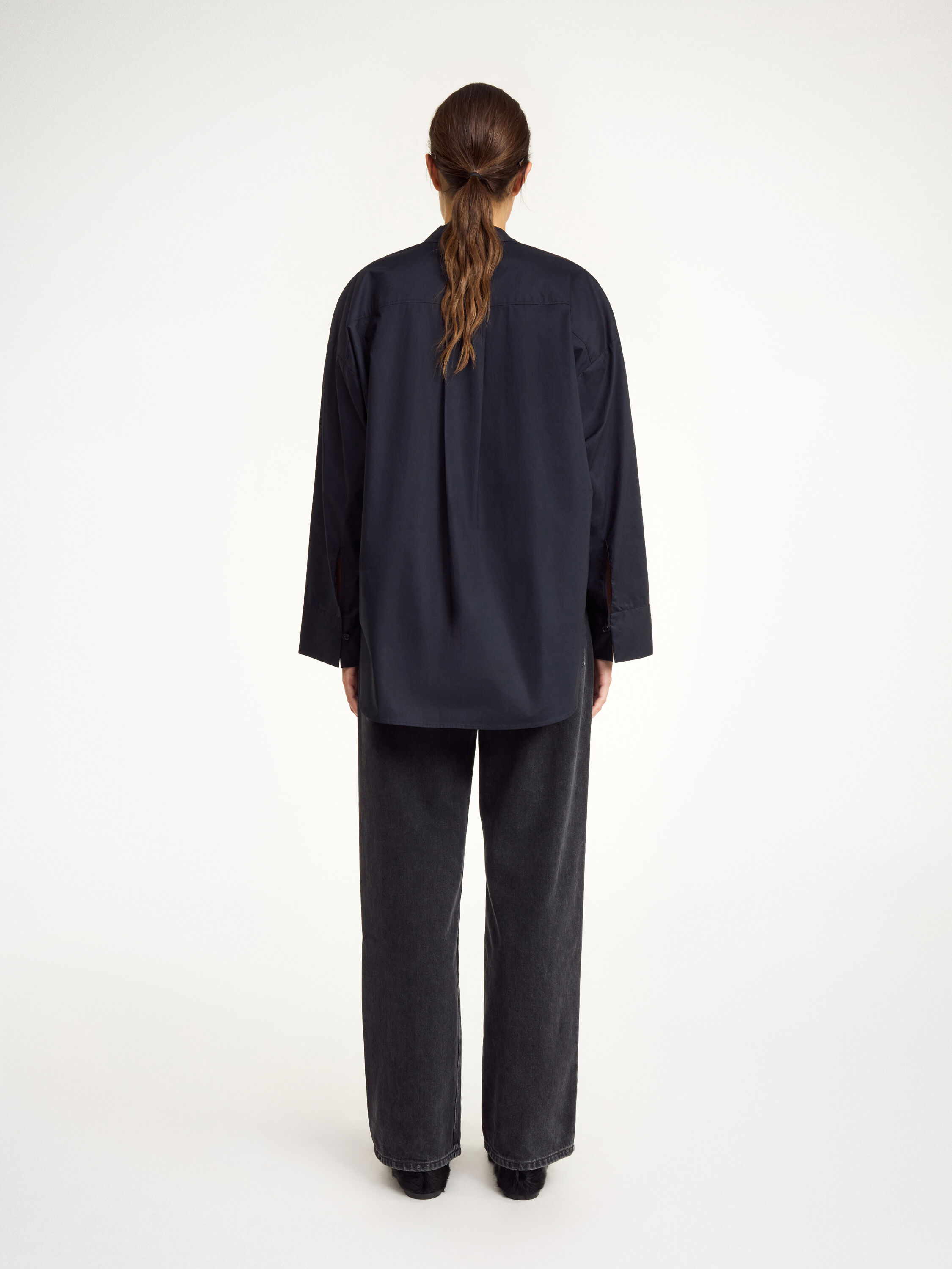 By Malene Birger Maye Shirt - Pure White – The Frankie Shop