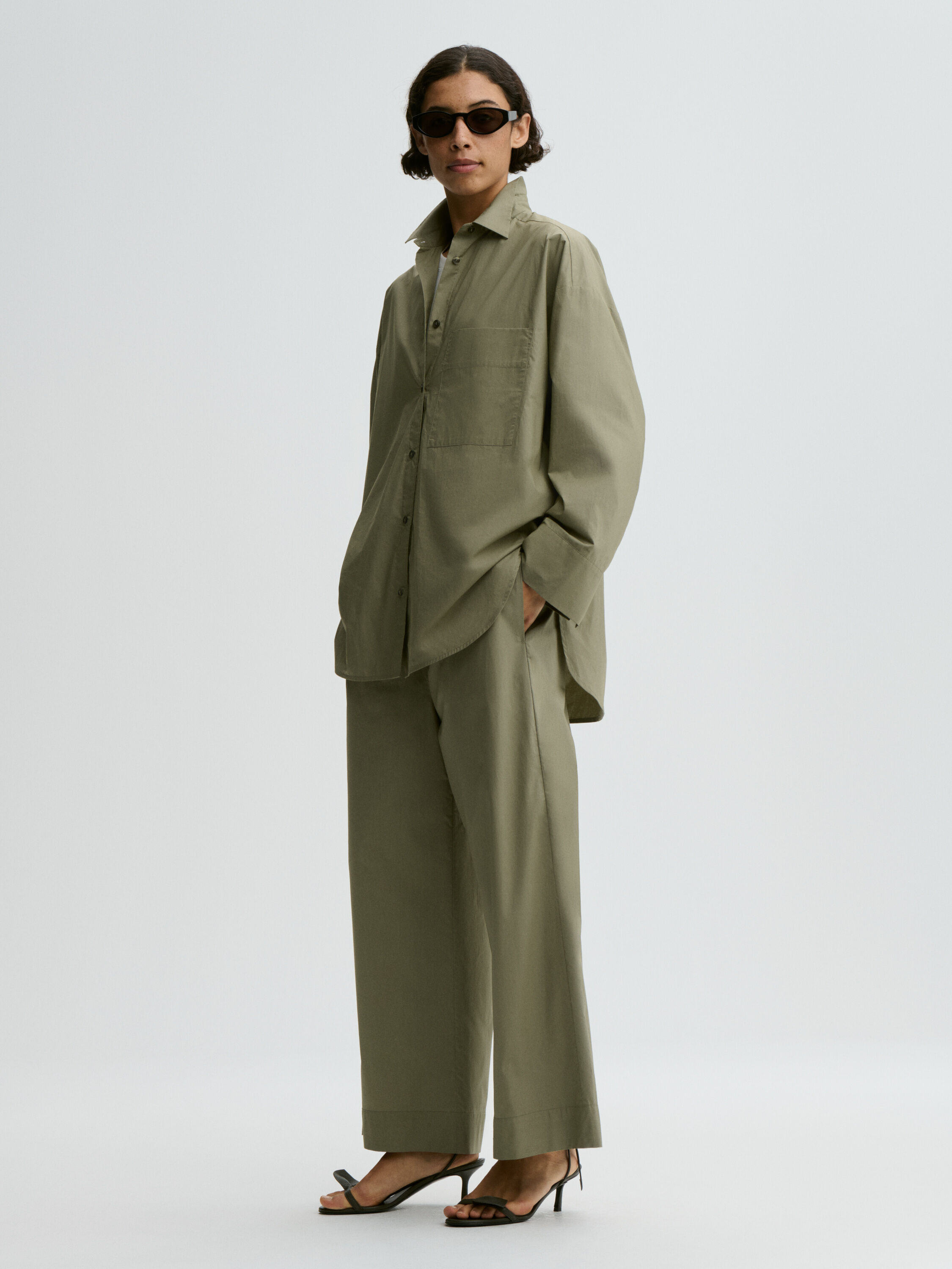 Mirabello organic cotton trousers