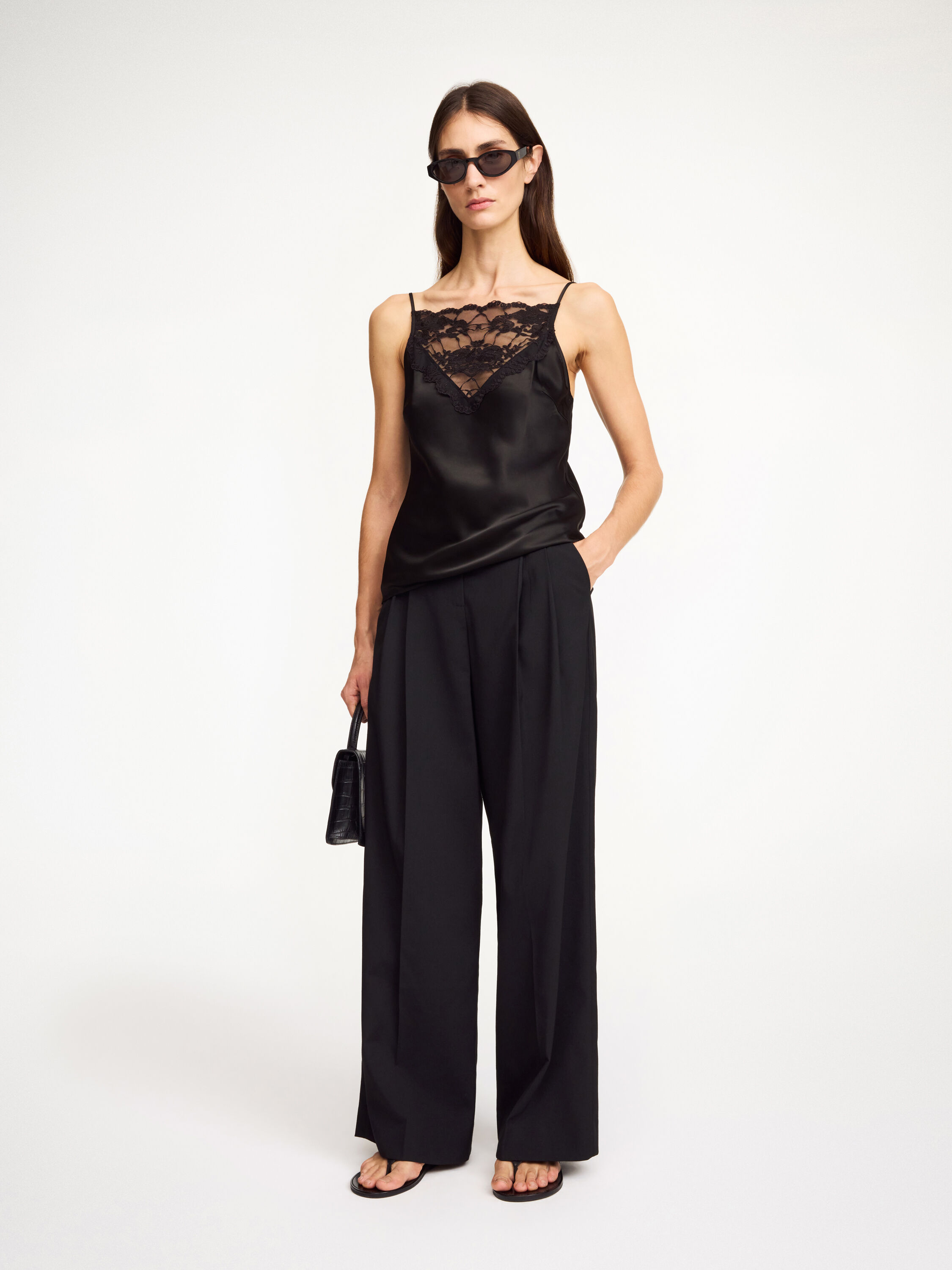 パンツ By Malene Birger PANTS (103122) Cymbaria high-waist trousers - Buy Trousers online | By