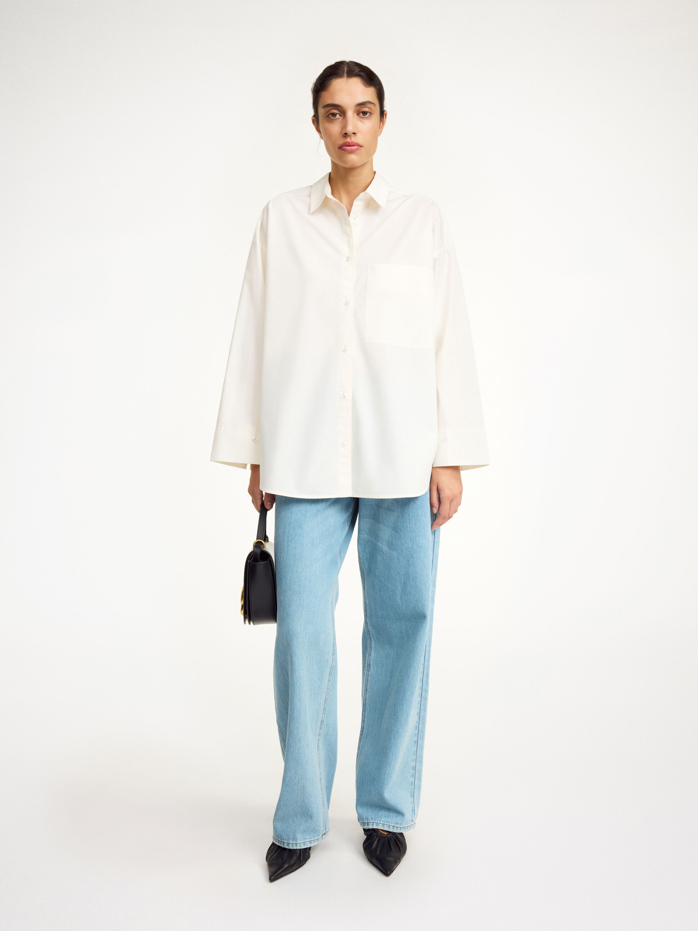 Derris Shirt in Pure White