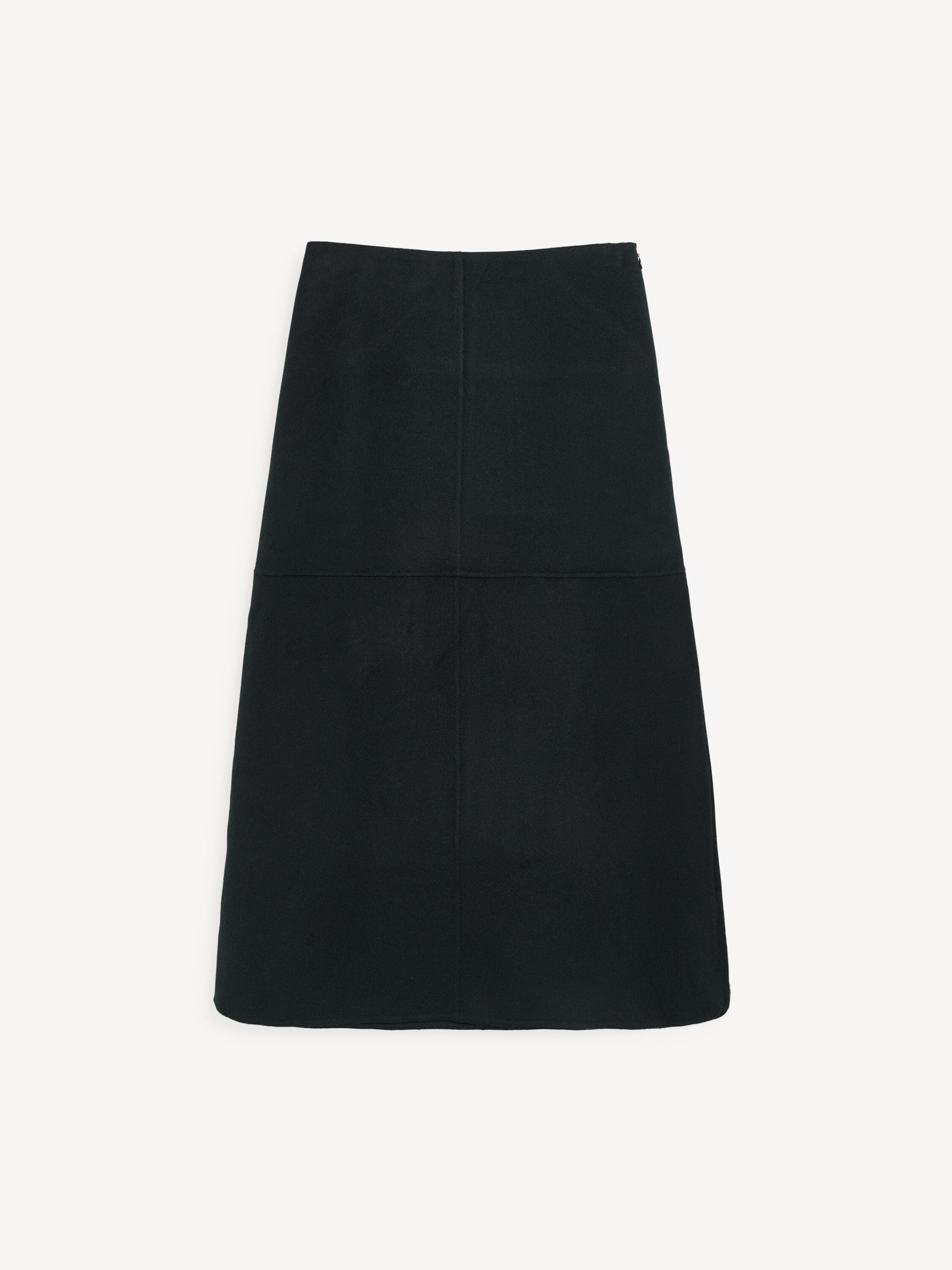 Angello wool midi skirt