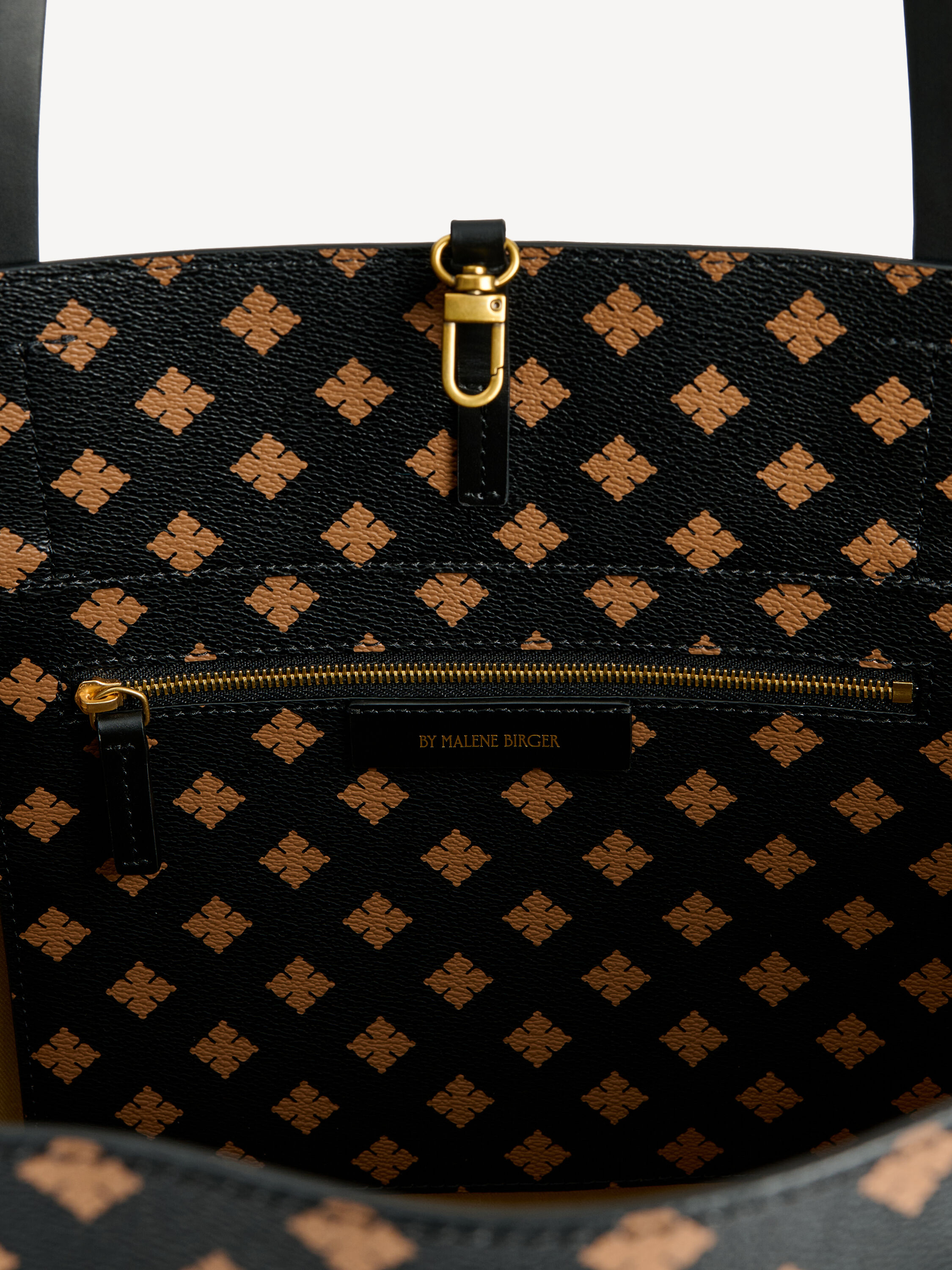 Abi printed tote bag