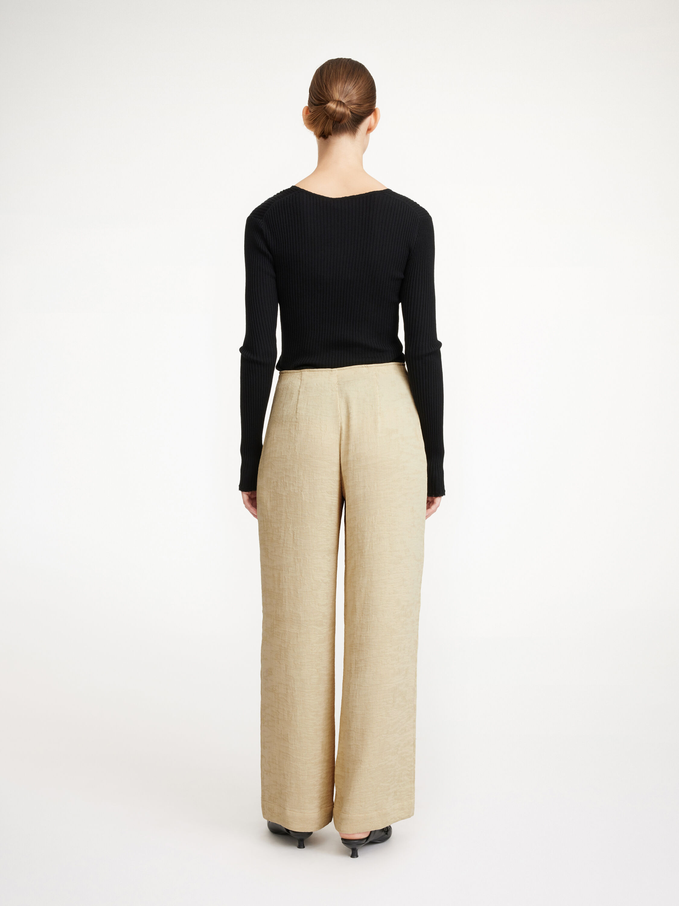 Marchei high-waist trousers
