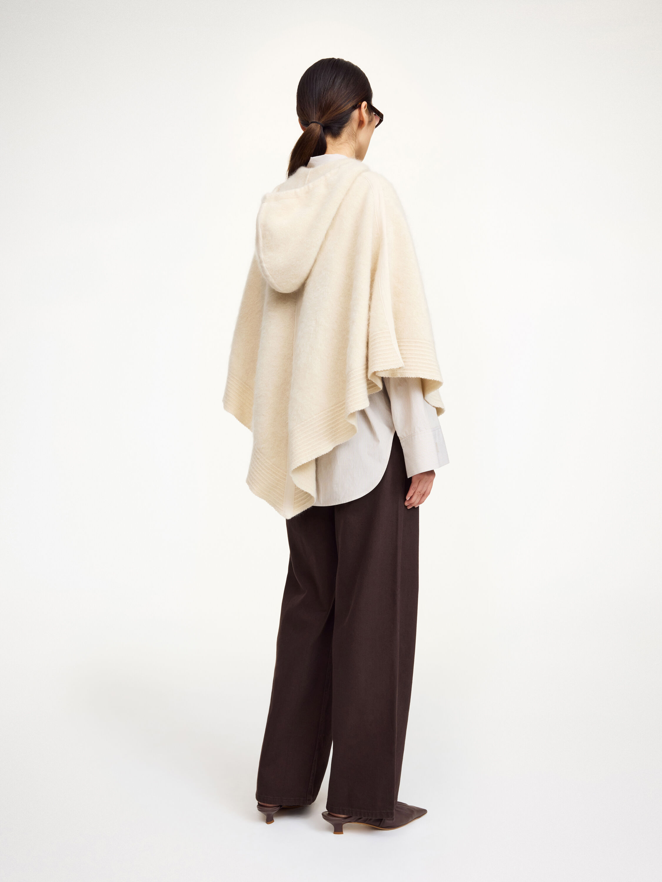 Viggo hooded cape - Buy Knitwear online | By Malene Birger