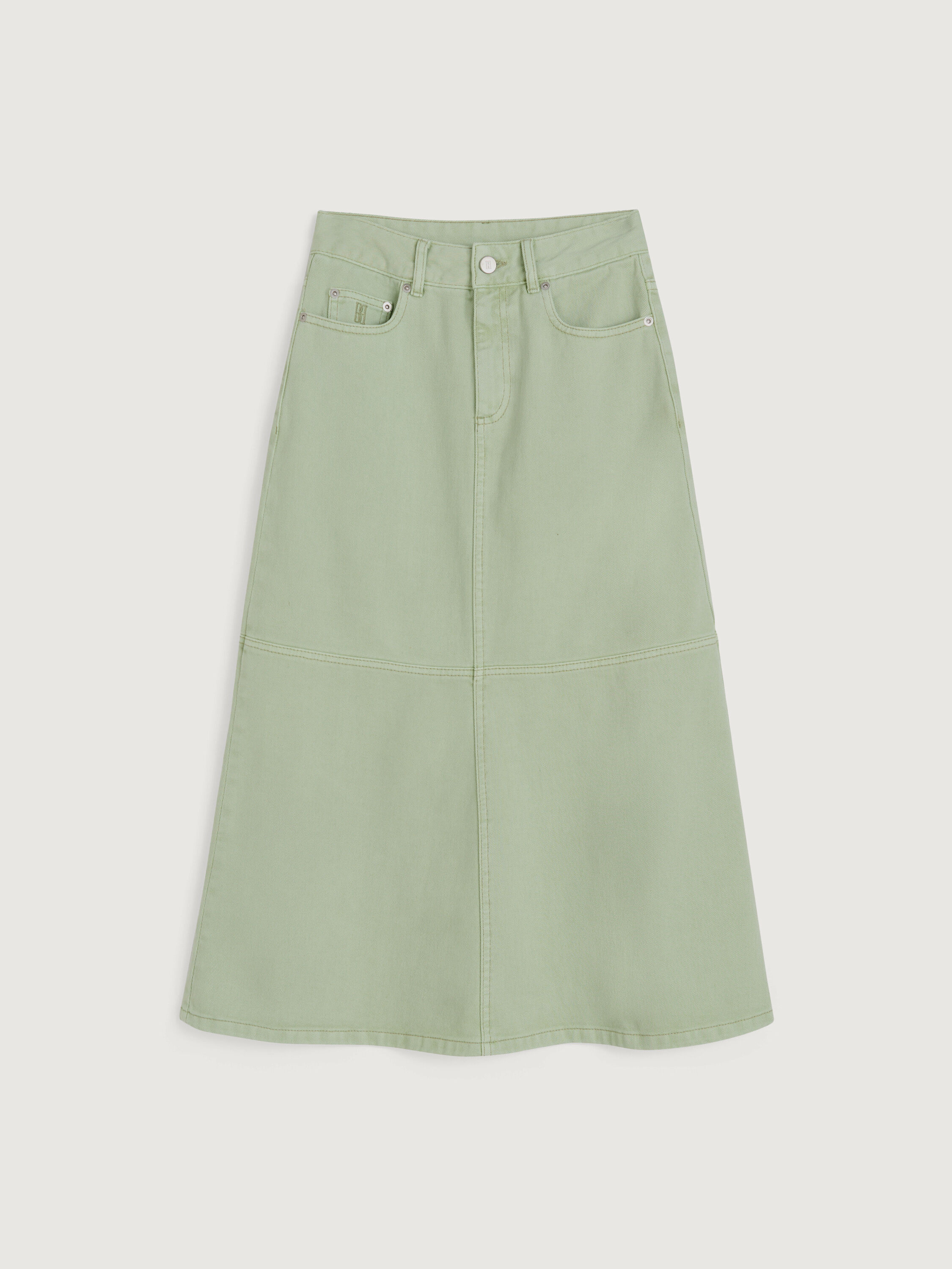 Solene denim skirt