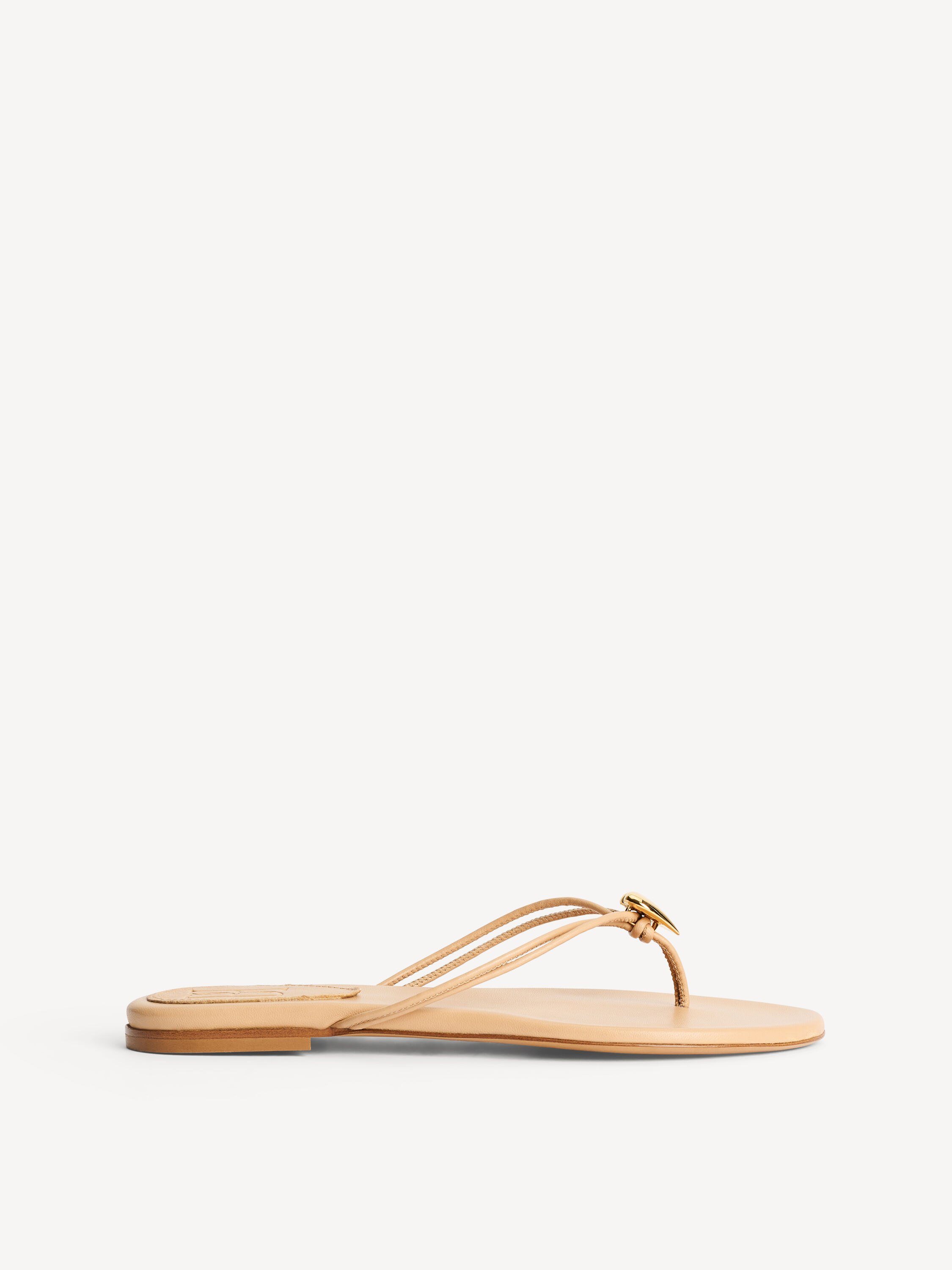 Natta Heart leather sandals