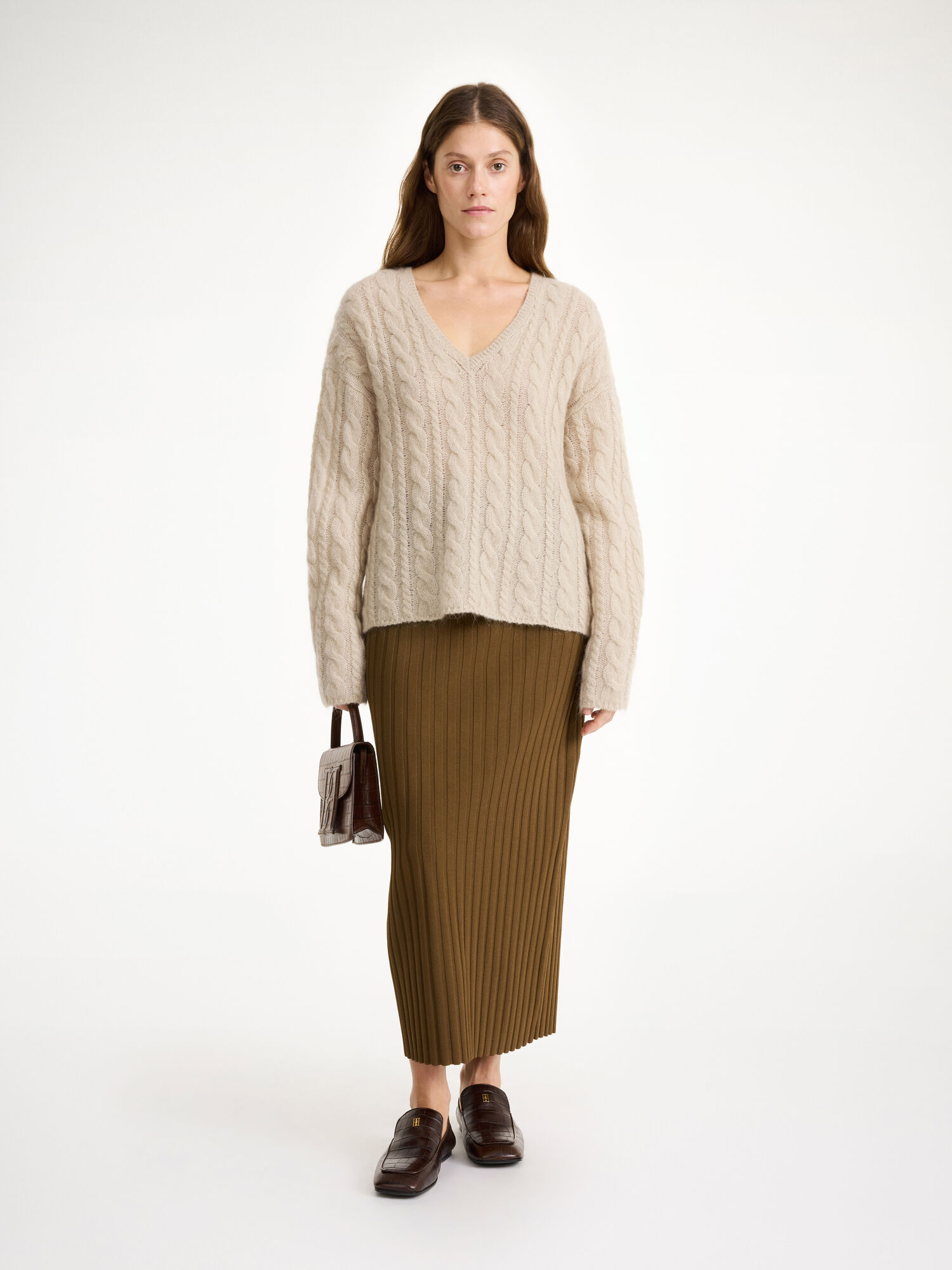 Cimone cable-knit sweater