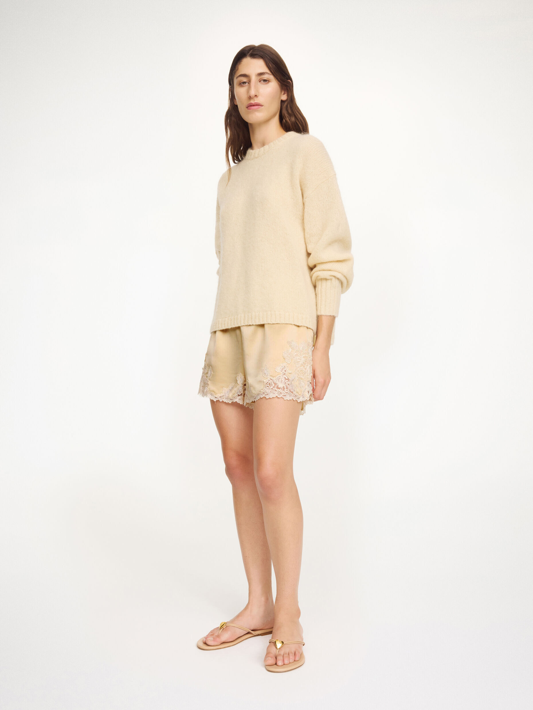 Eri satin shorts