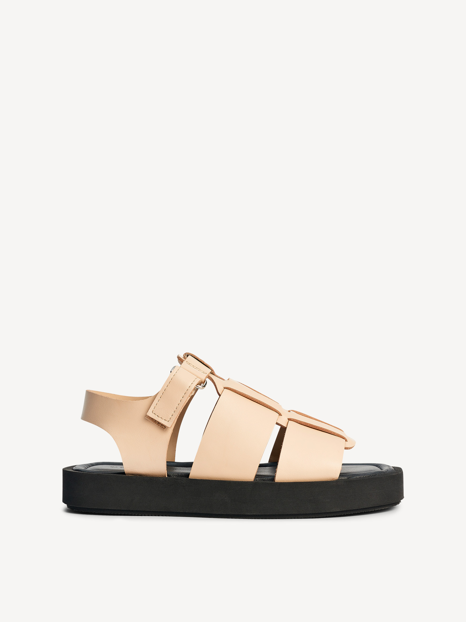 kleva leather sandals