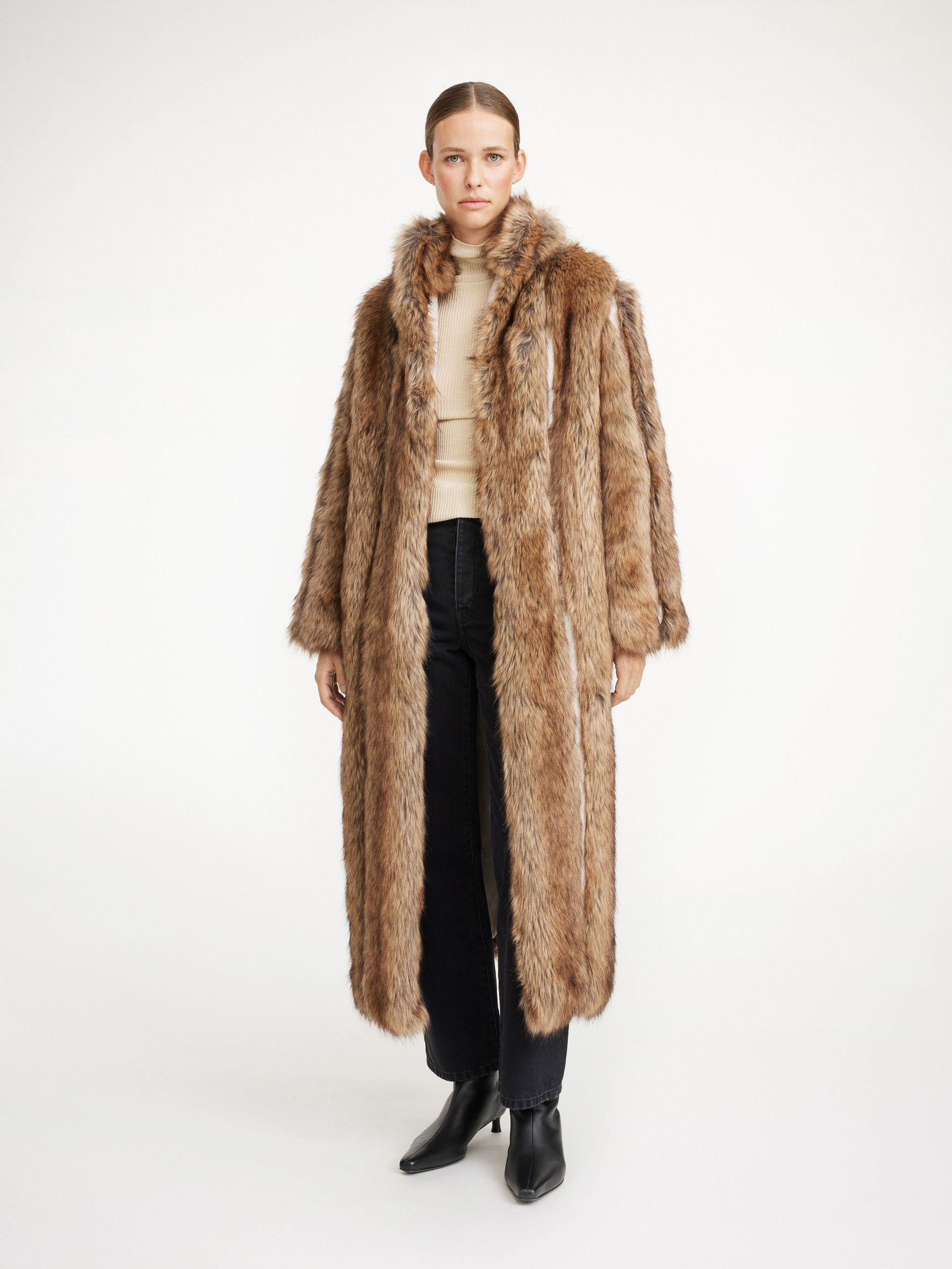 Faux fur coat blog.knak.jp