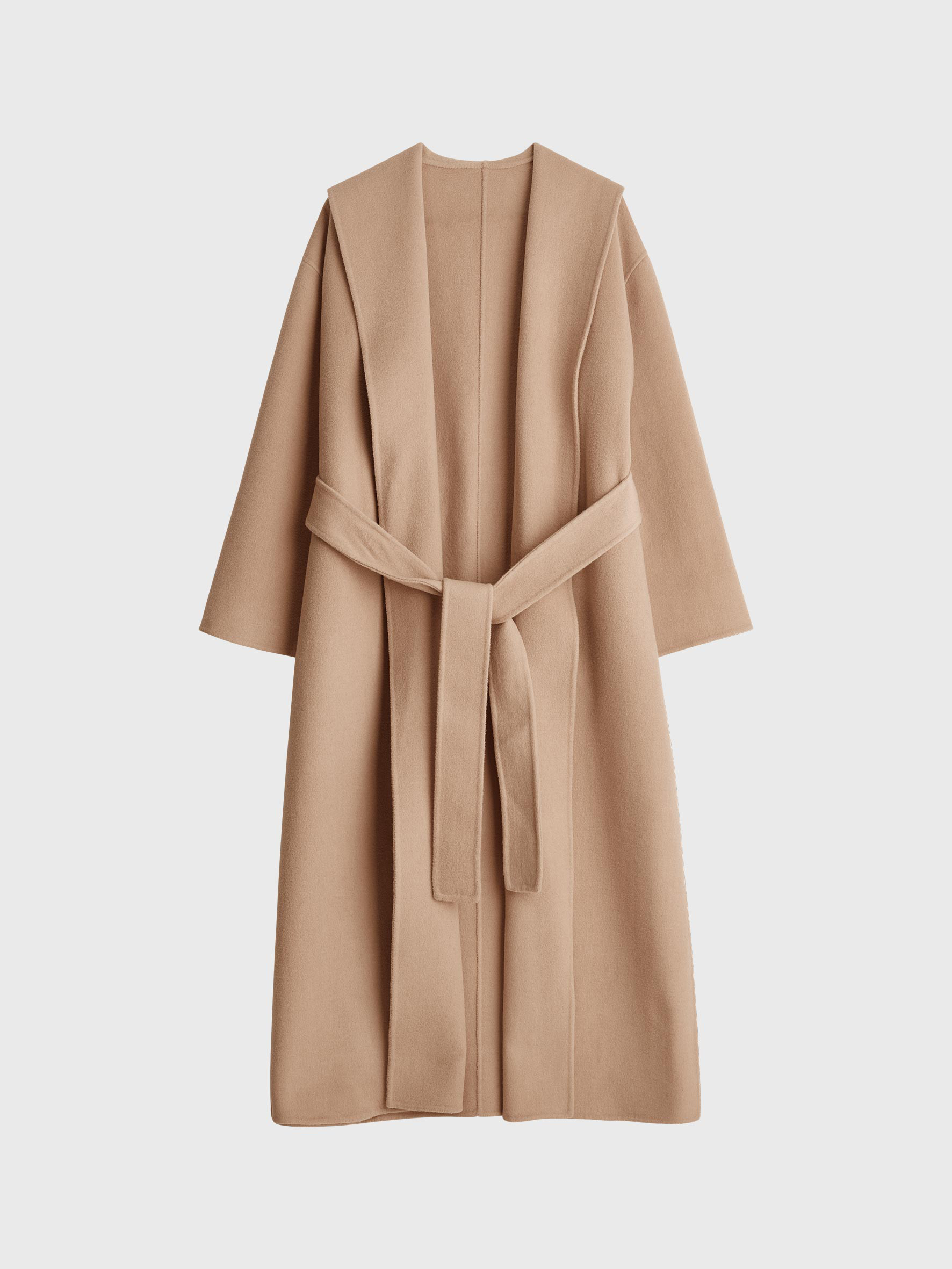 wool coat beige