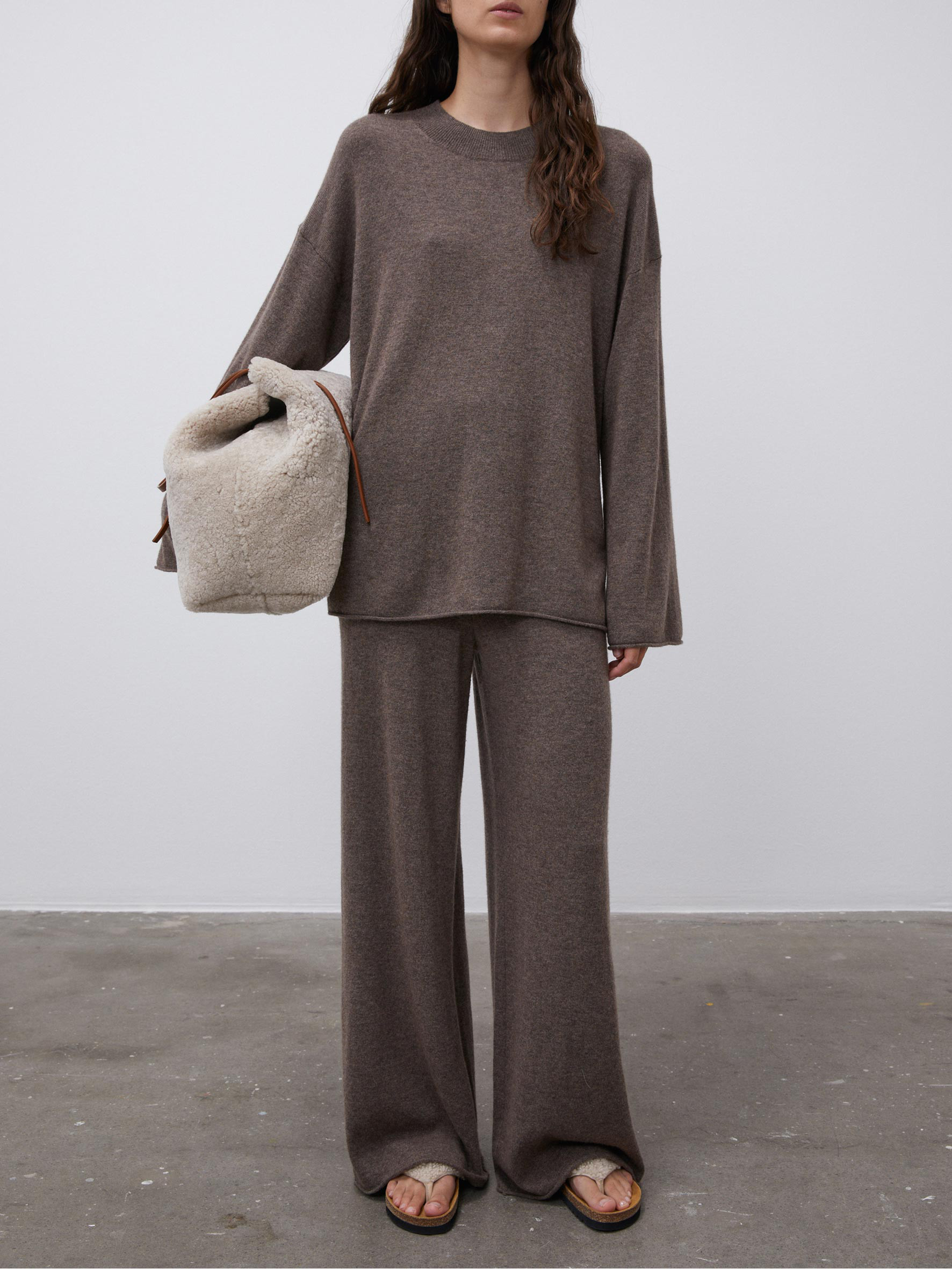 light oversized sweater