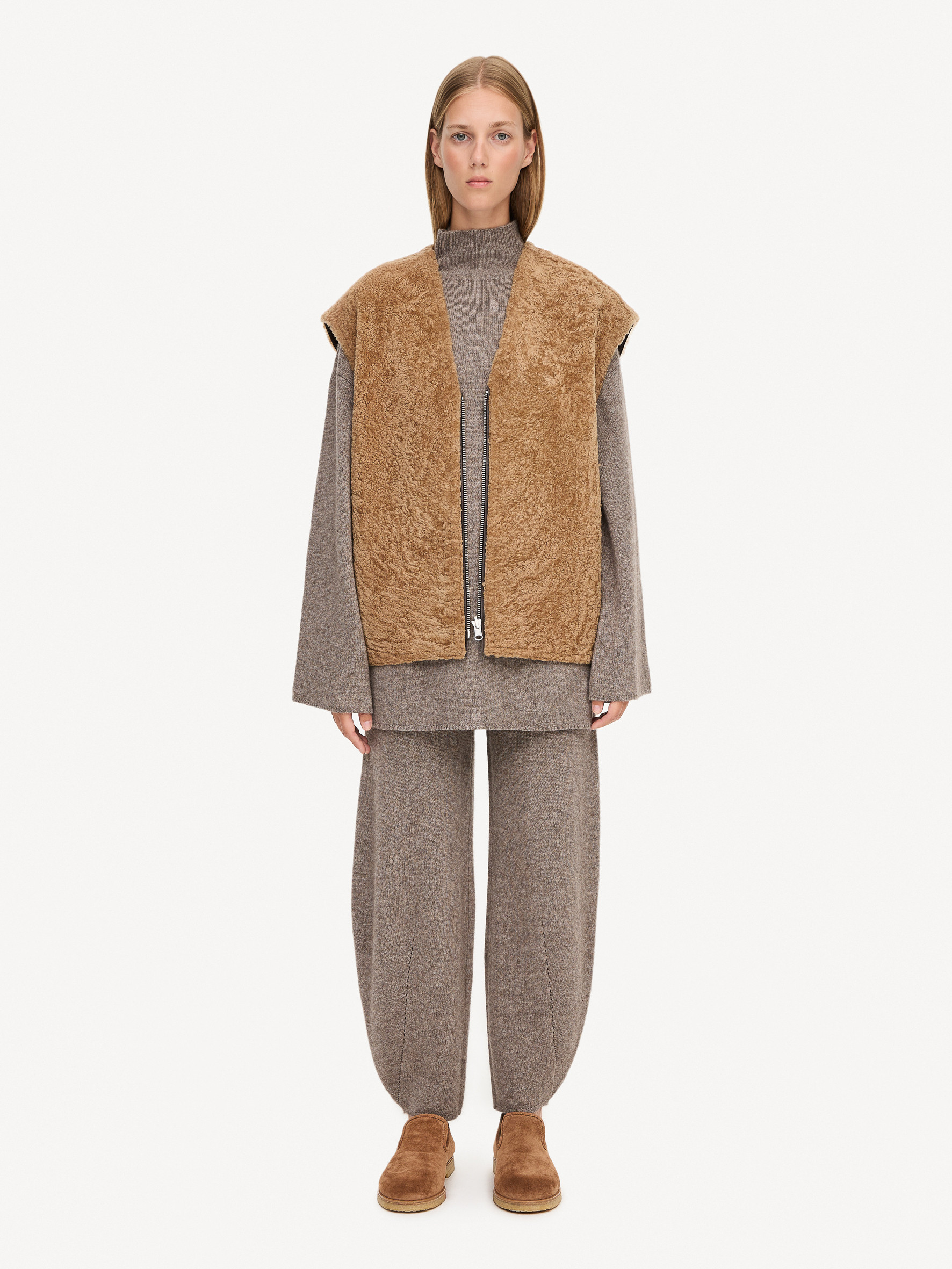 Veronicas reversible shearling vest Buy Clothing online