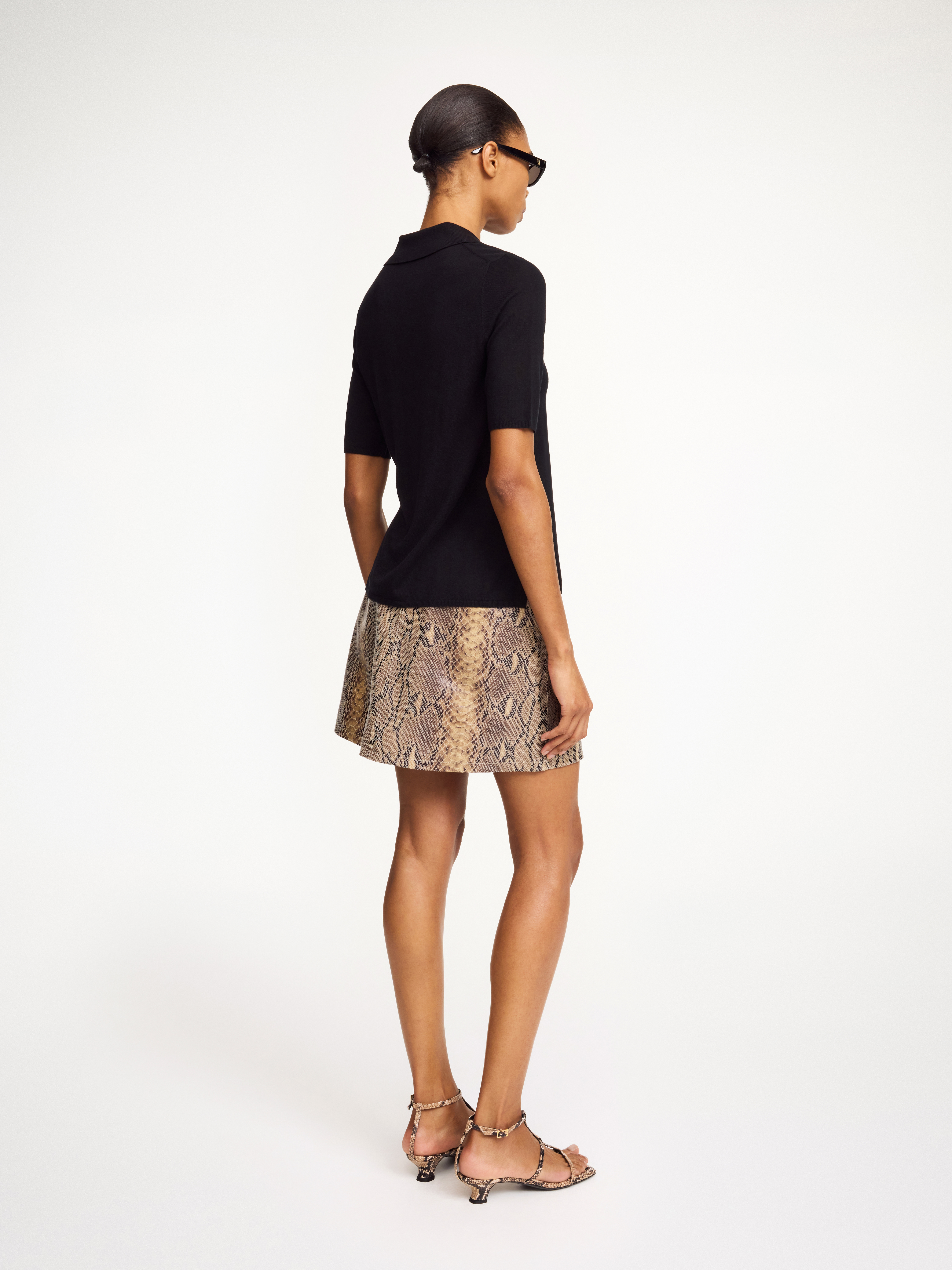 By Malene Birger Coras Leather Skirt