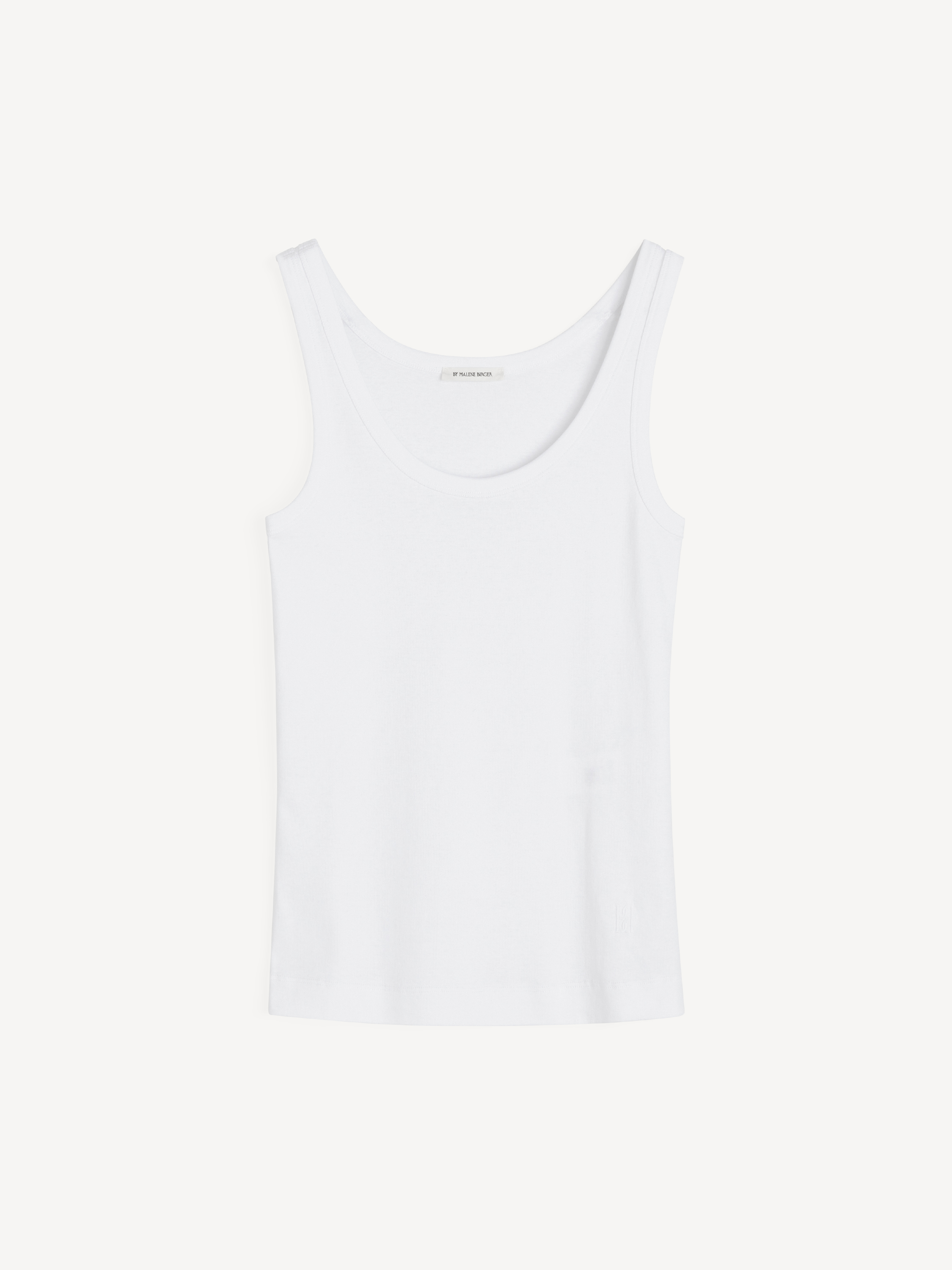 By Malene Birger Women's Pure White Dali Organic Cotton Tank Top Xxs