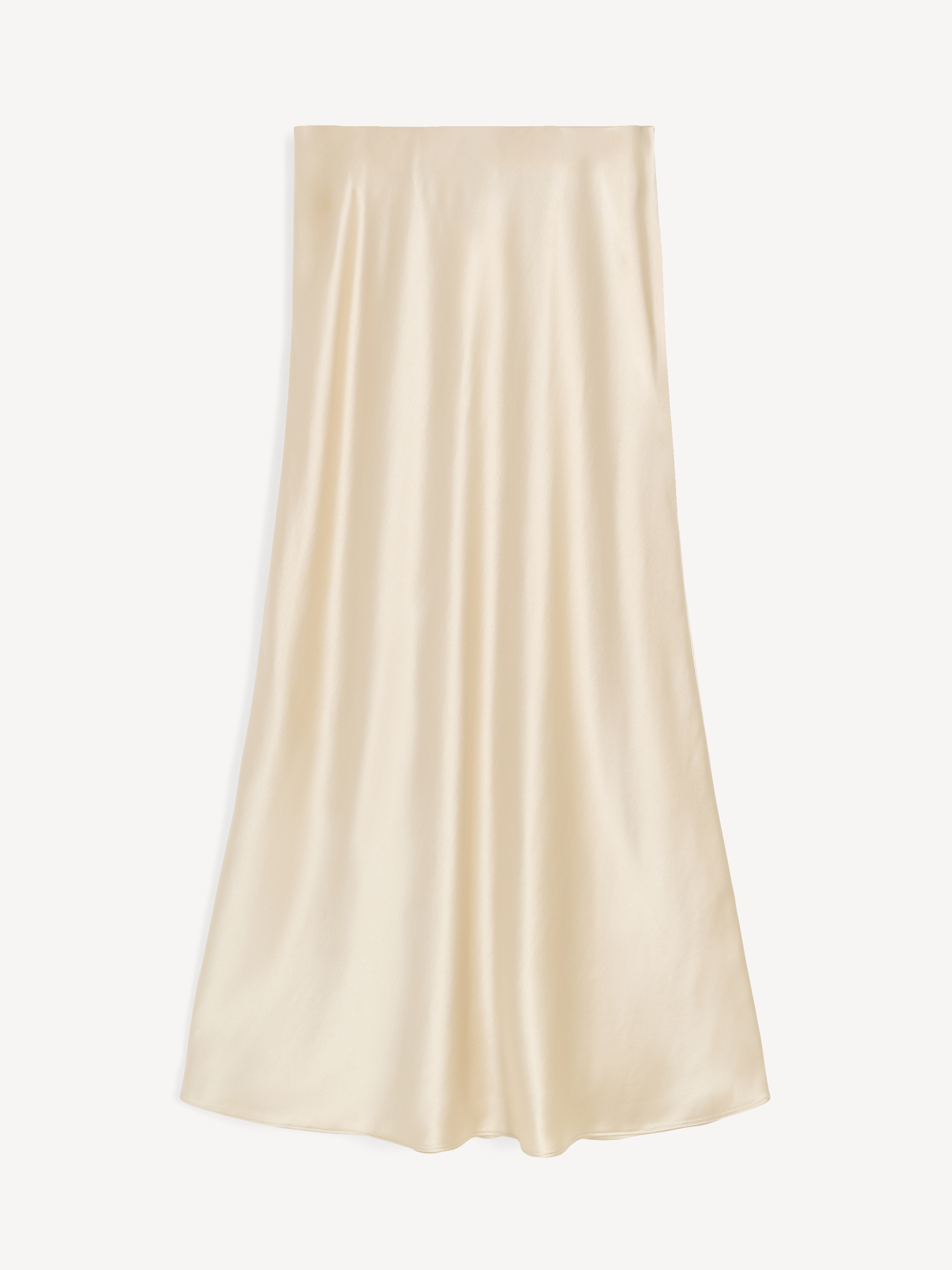 Shop By Malene Birger Barbara Maxi Skirt In Oyster Gray
