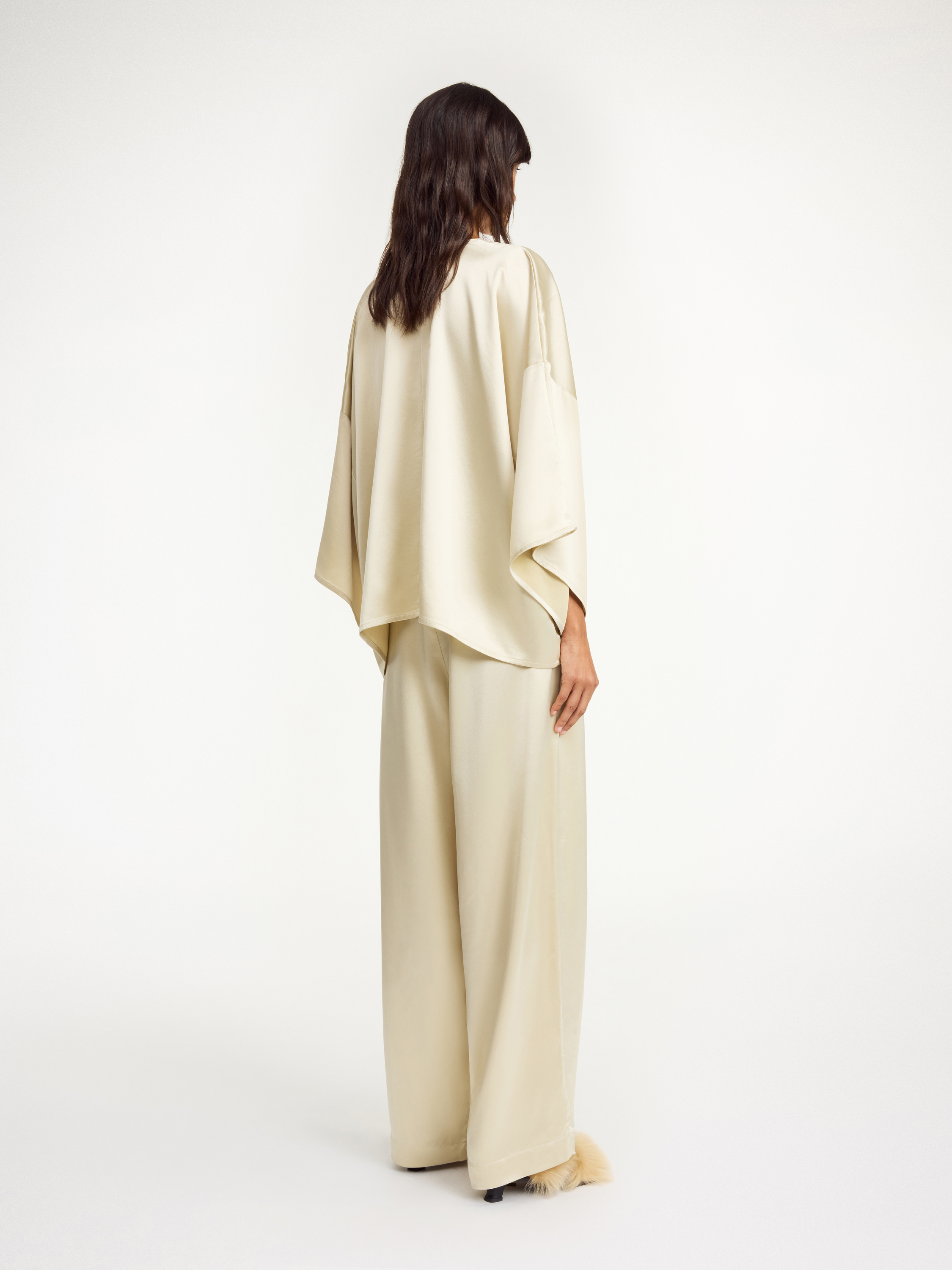 By Malene Birger Cicie Blouse In Oyster Gray