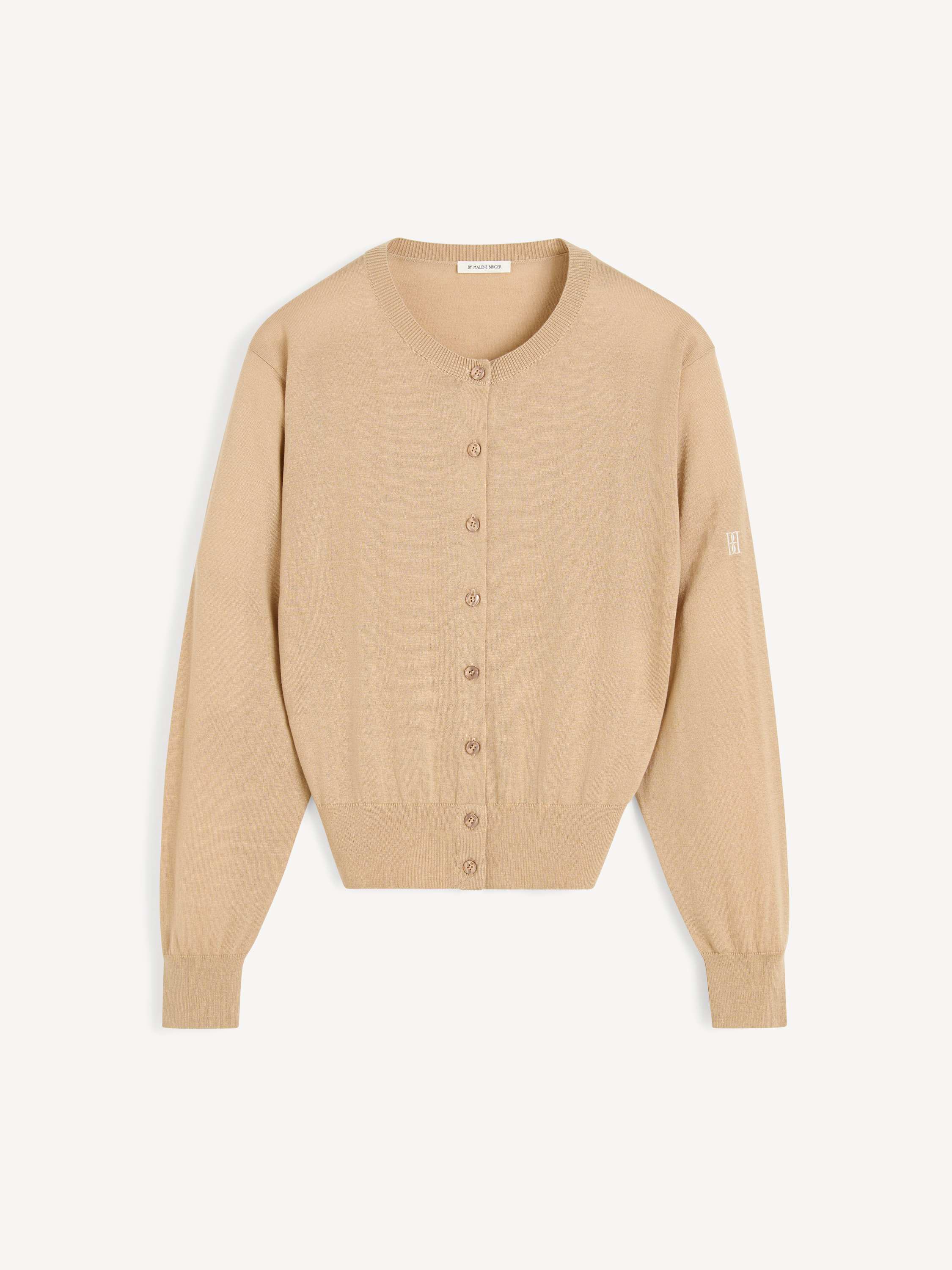 By Malene Birger Women's Dark Sand Montie Cardigan Extra Small