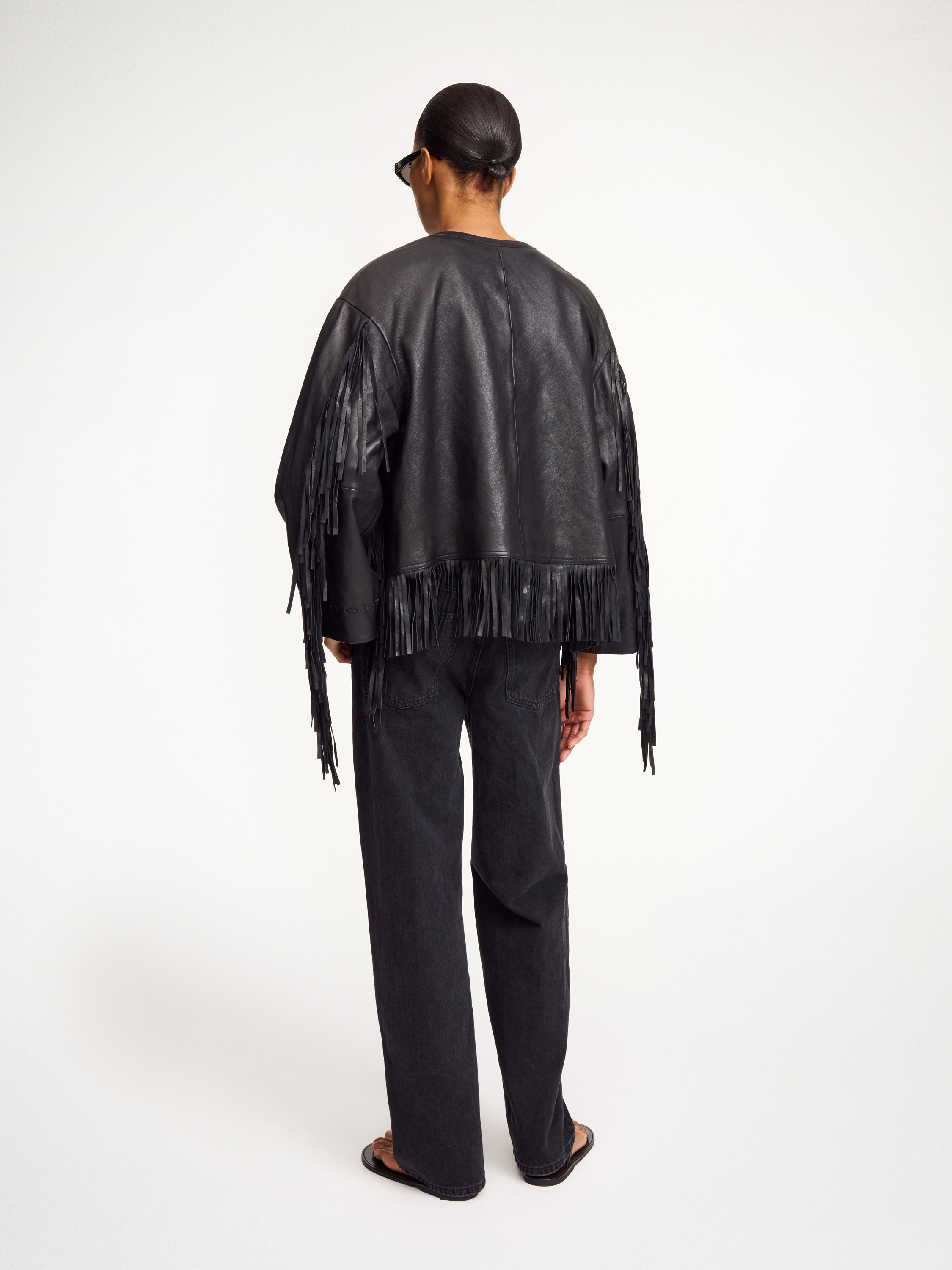 By Malene Birger Zoena Lederjacke