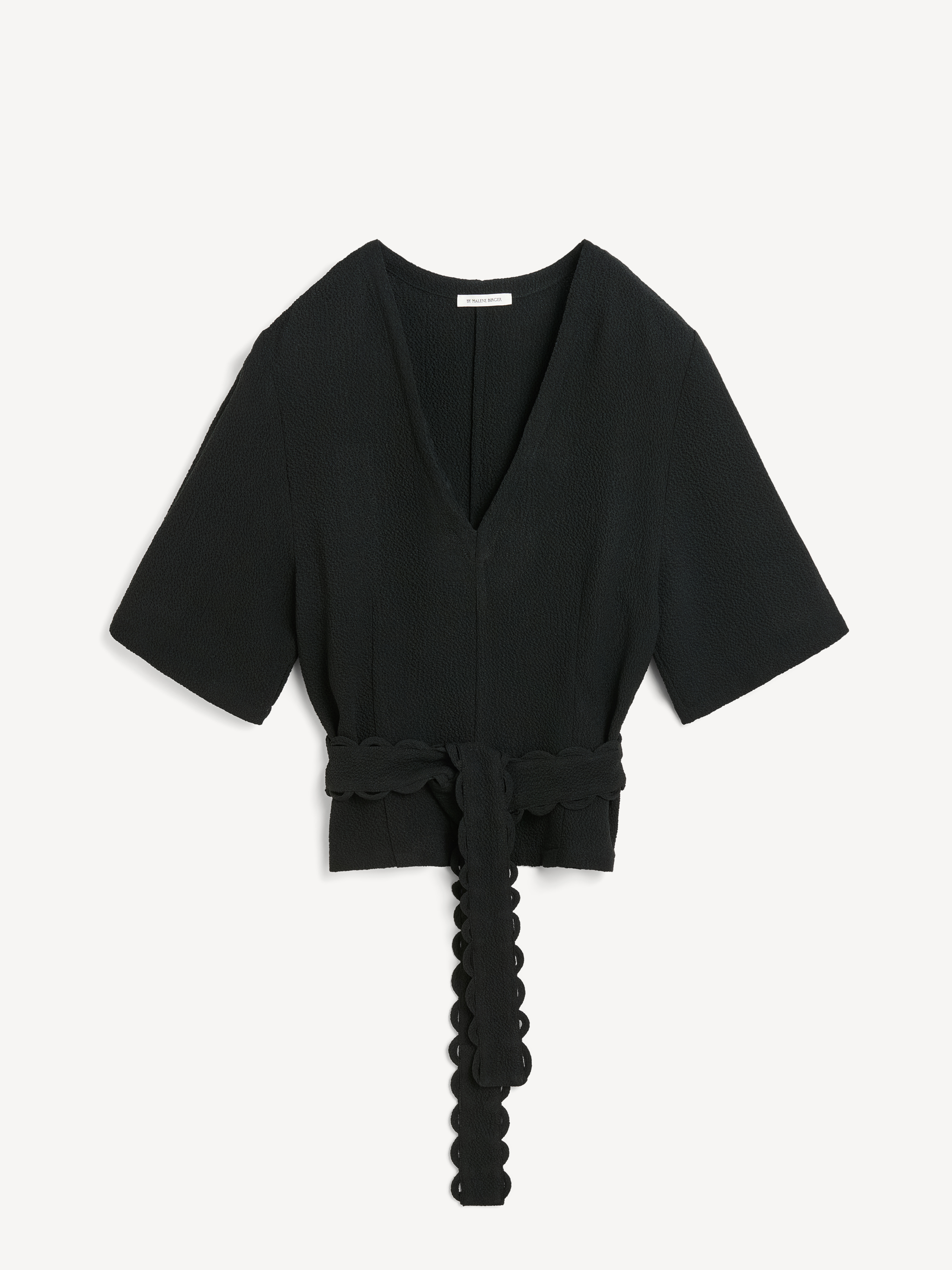 Shop By Malene Birger Ullas Blouse In Black