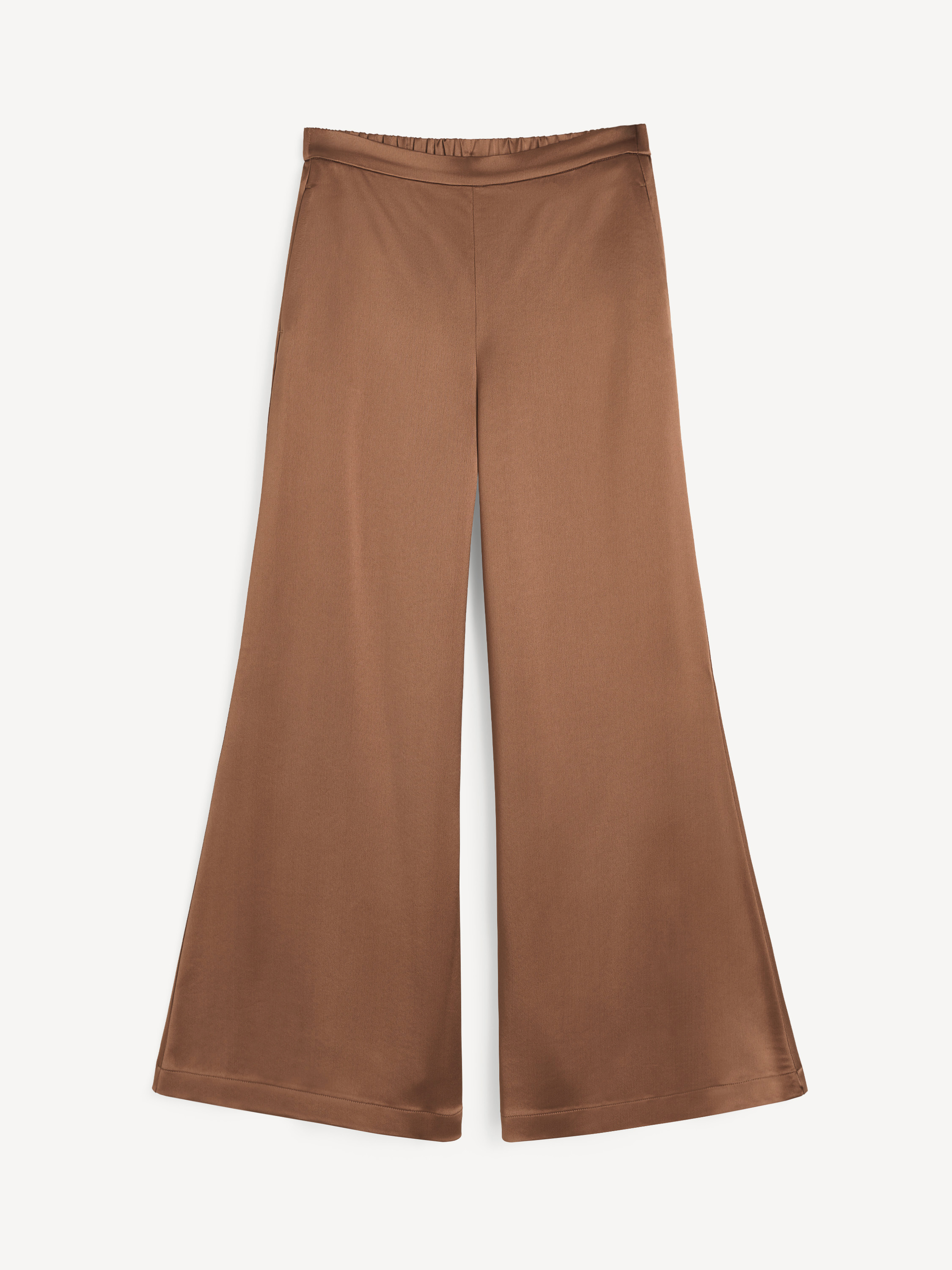 By Malene Birger Women's Latte Brown Lucee Flared Trousers Size 44