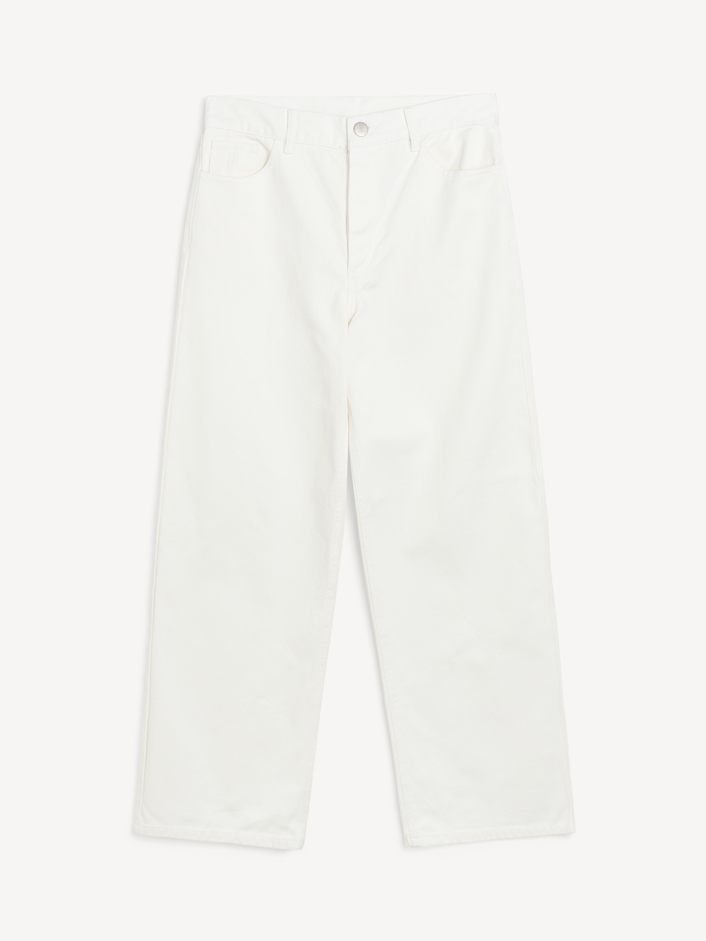 By Malene Birger Vinola Organic Denim Jeans In Soft White