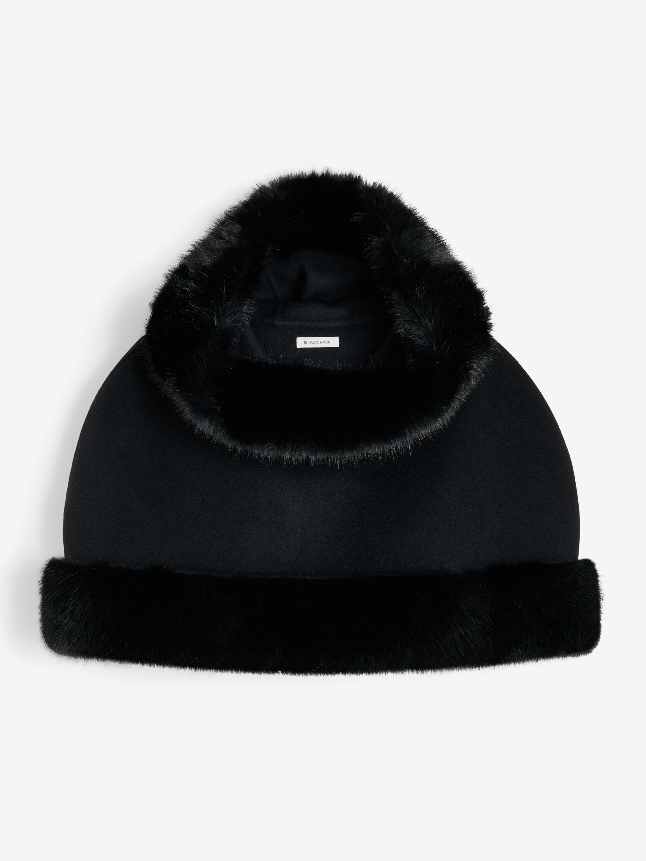 By Malene Birger Marta Wool Cape In Black