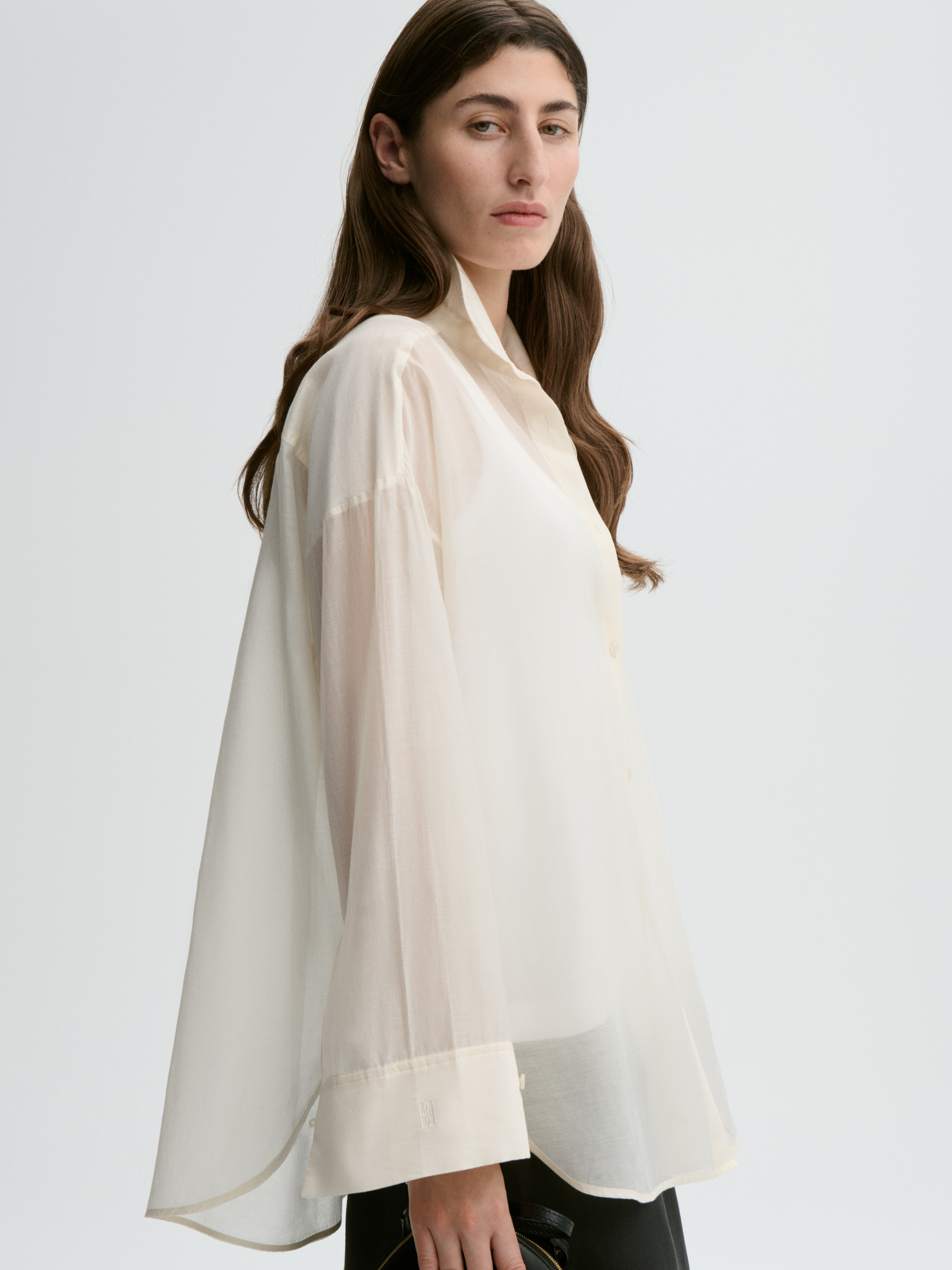 Derris Silk Organza Shirt