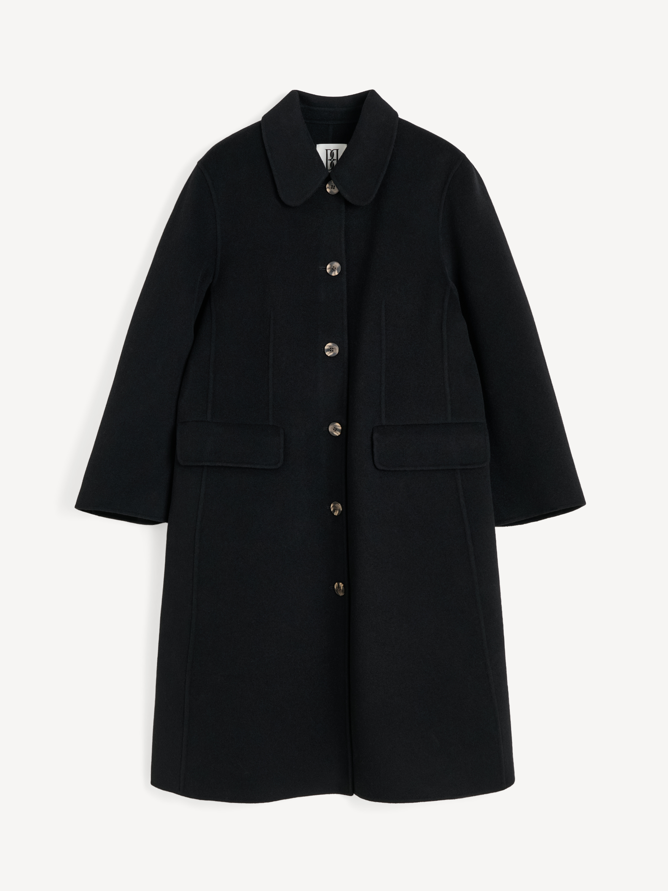By Malene Birger Maelle Wool Coat In Black