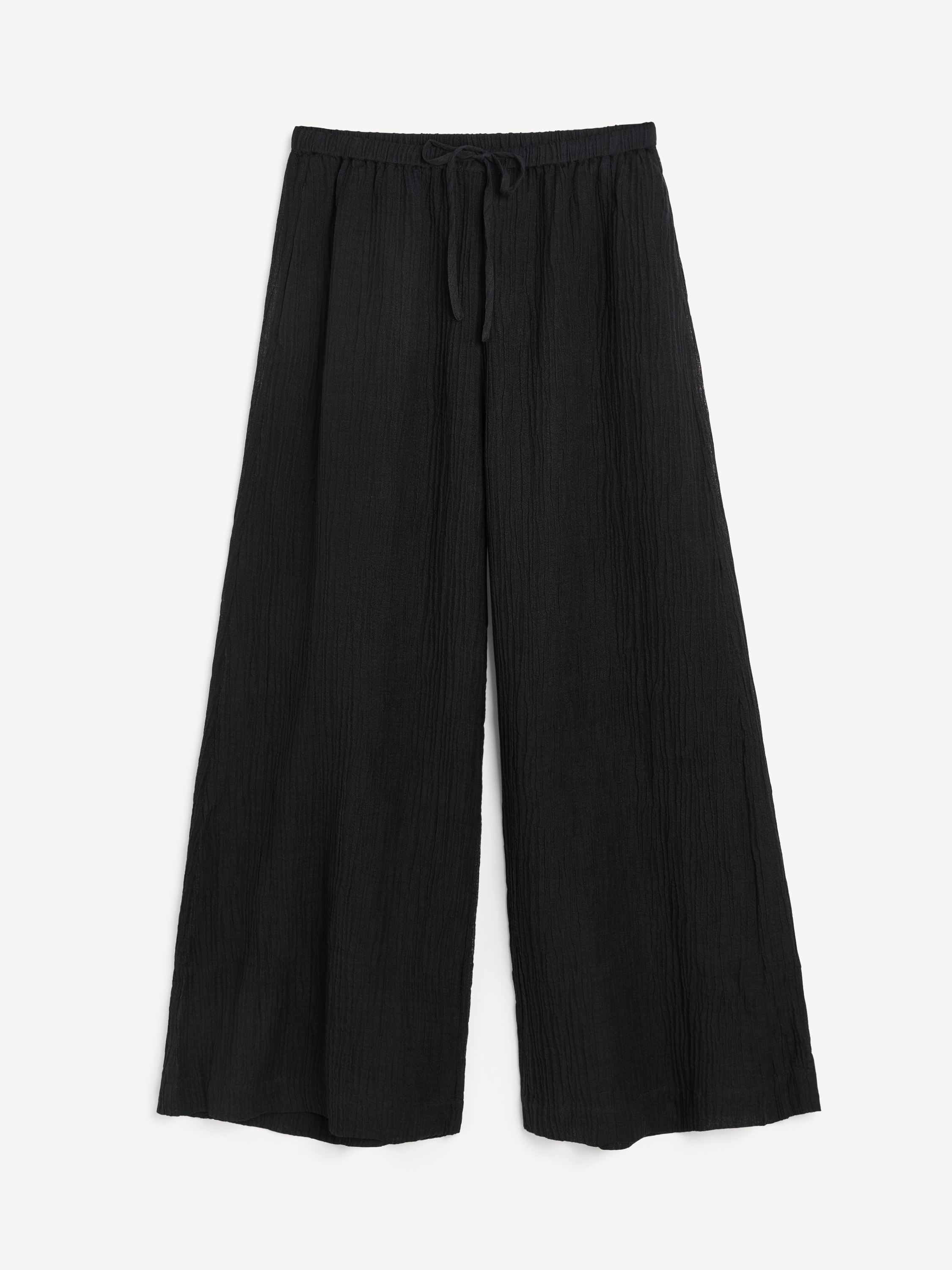 Shop By Malene Birger Clorella Wide-leg Trousers In Black