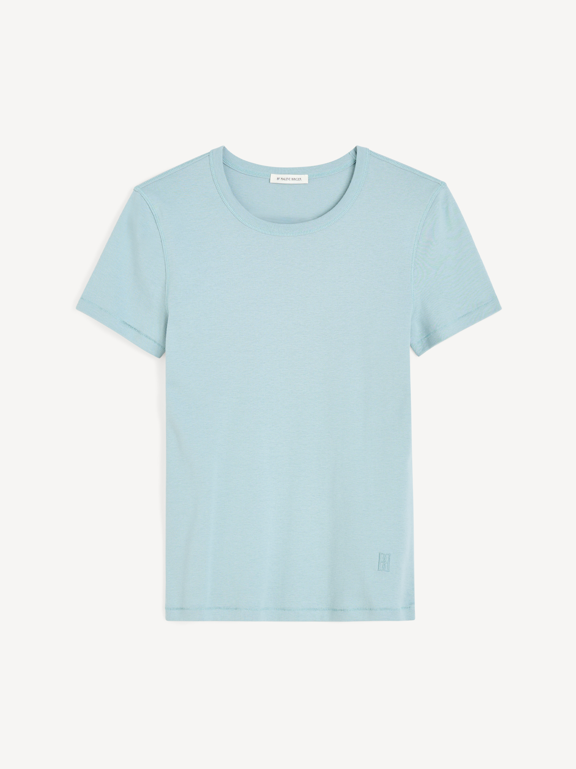 By Malene Birger Women's Arona Blue Alicia Organic Cotton T-Shirt Small